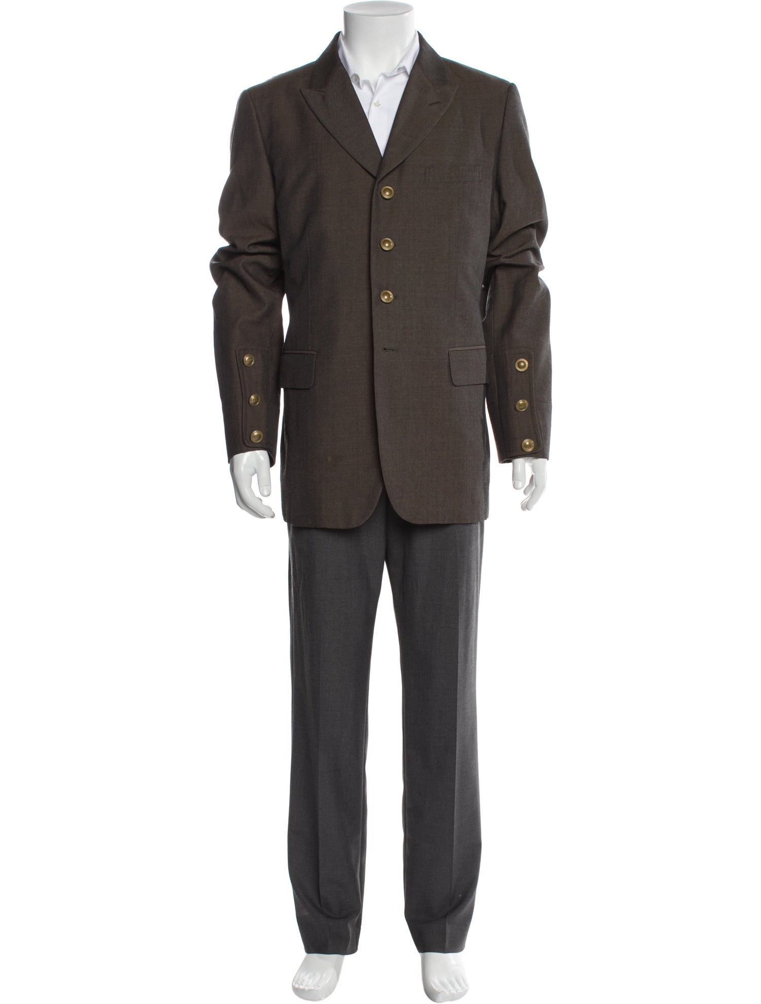 Comme des Garçons Homme Plus 2015 'Anti War' Overcoat