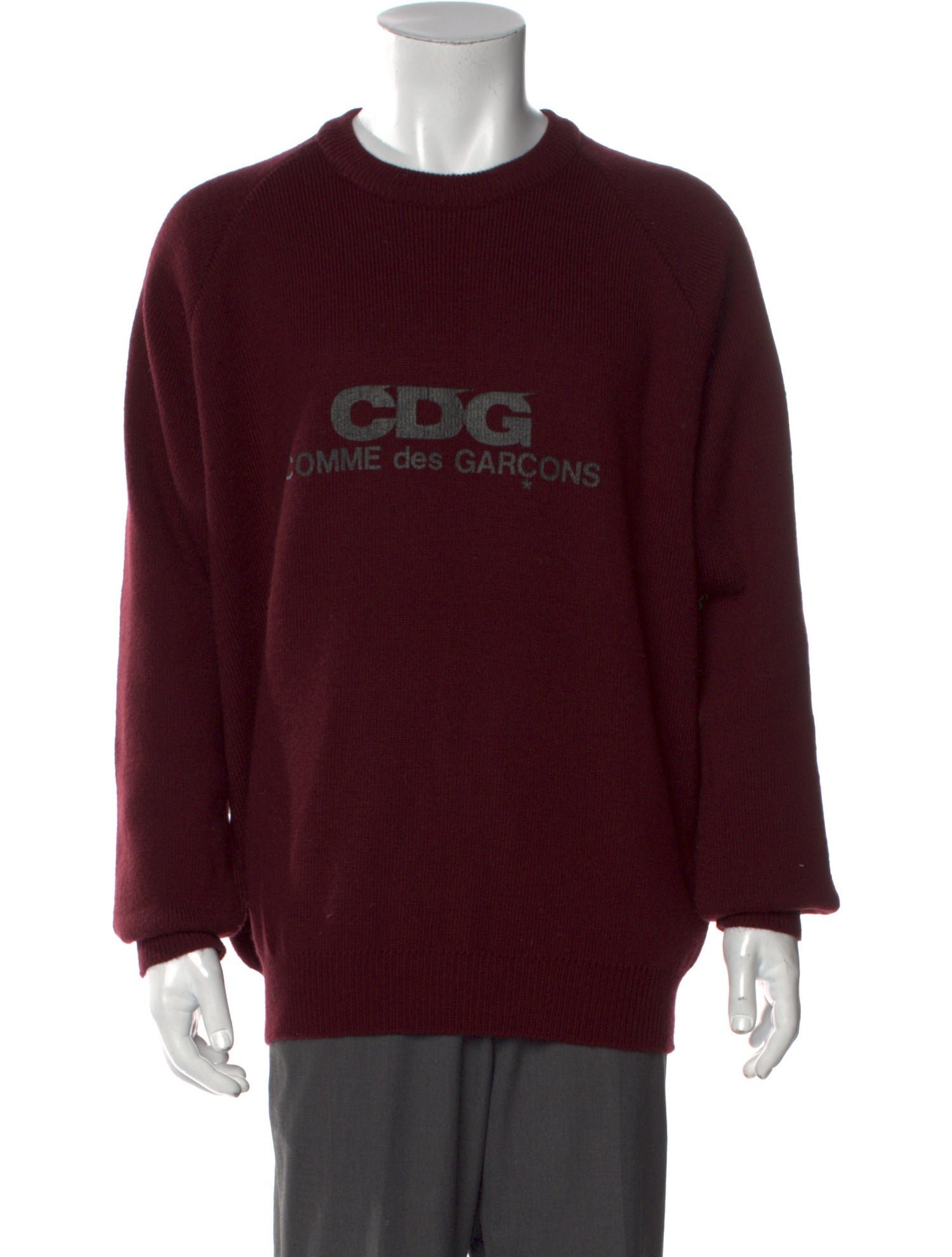 Comme des Garçons Graphic Print Crew Neck Pullover