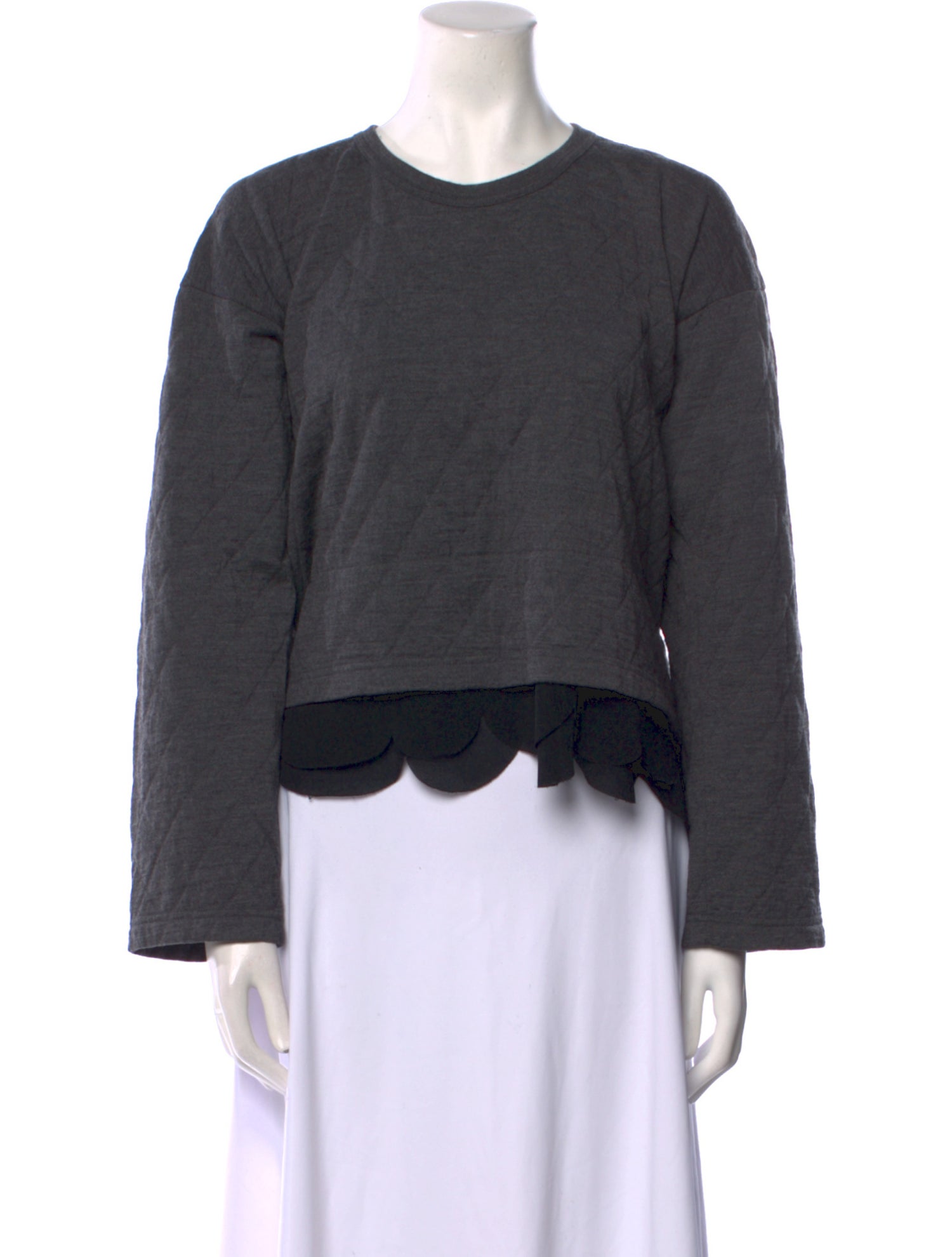 Comme des Garçons Wool Crew Neck Sweatshirt