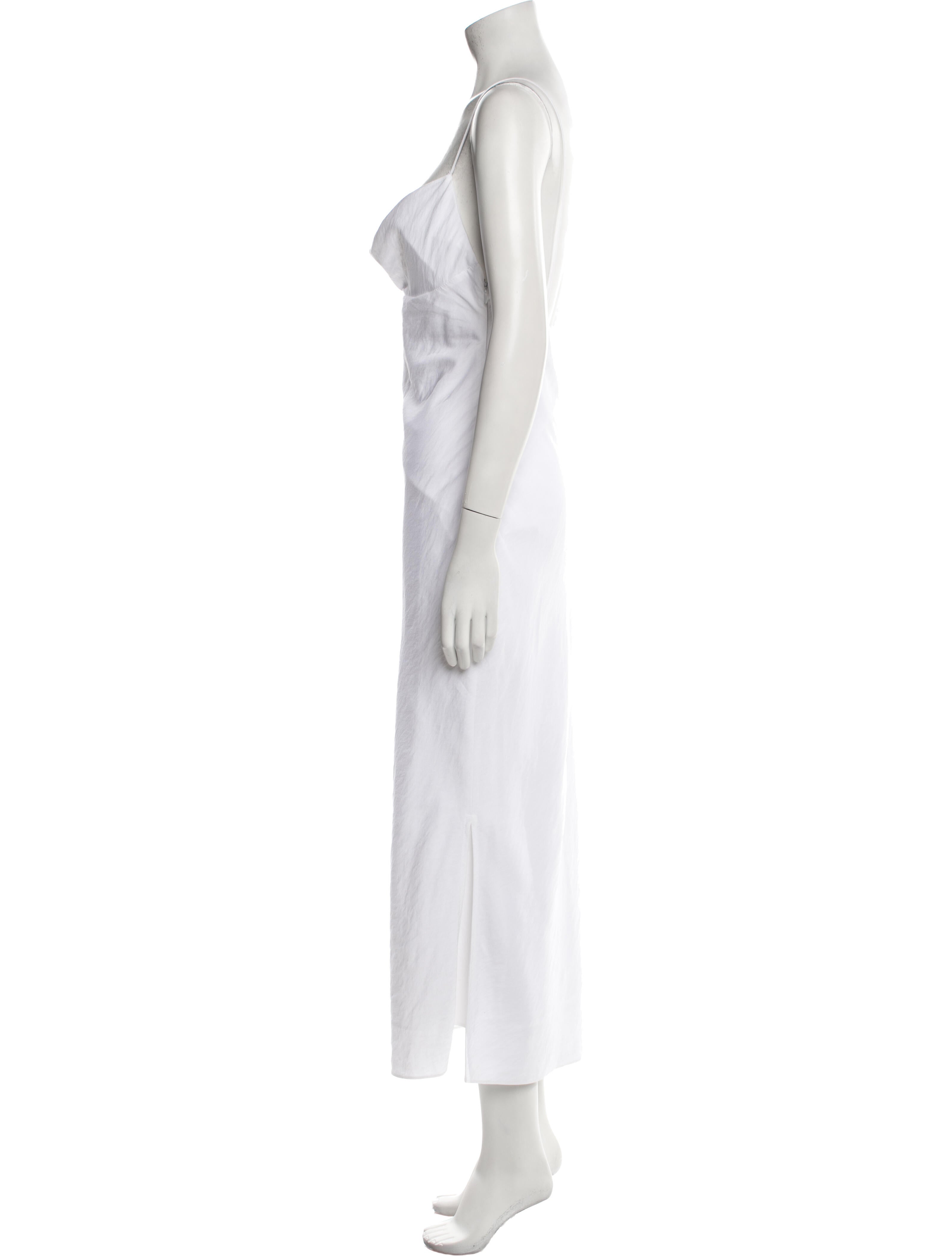 Comme des Garçons Cowl Neck Long Dress