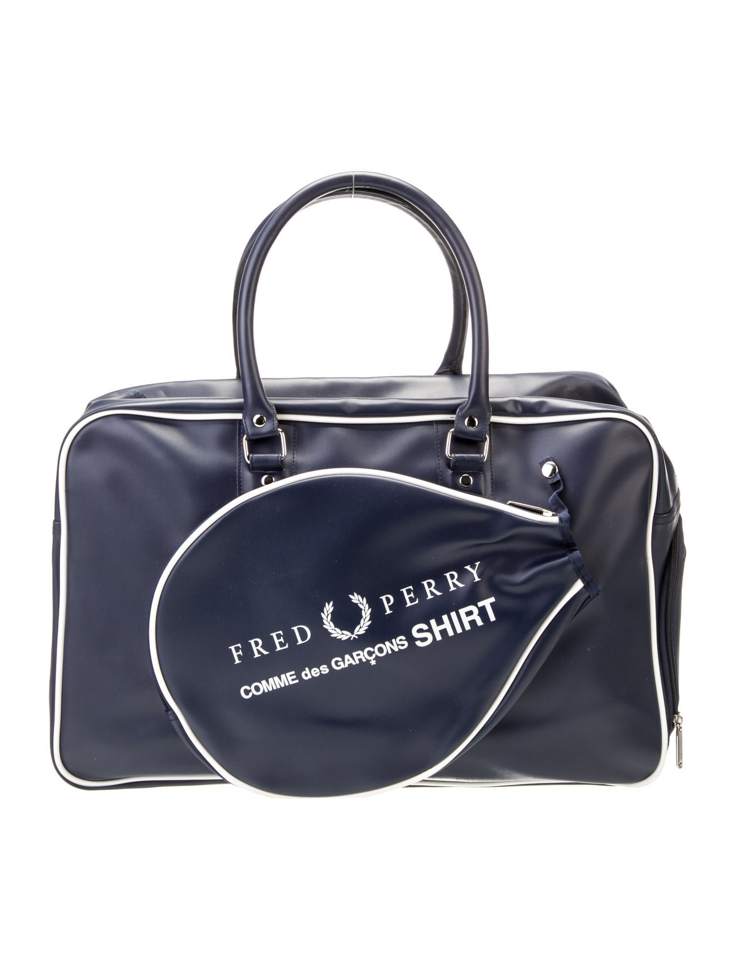 Fred Perry x Comme des Garçons PVC Top Handle Bag