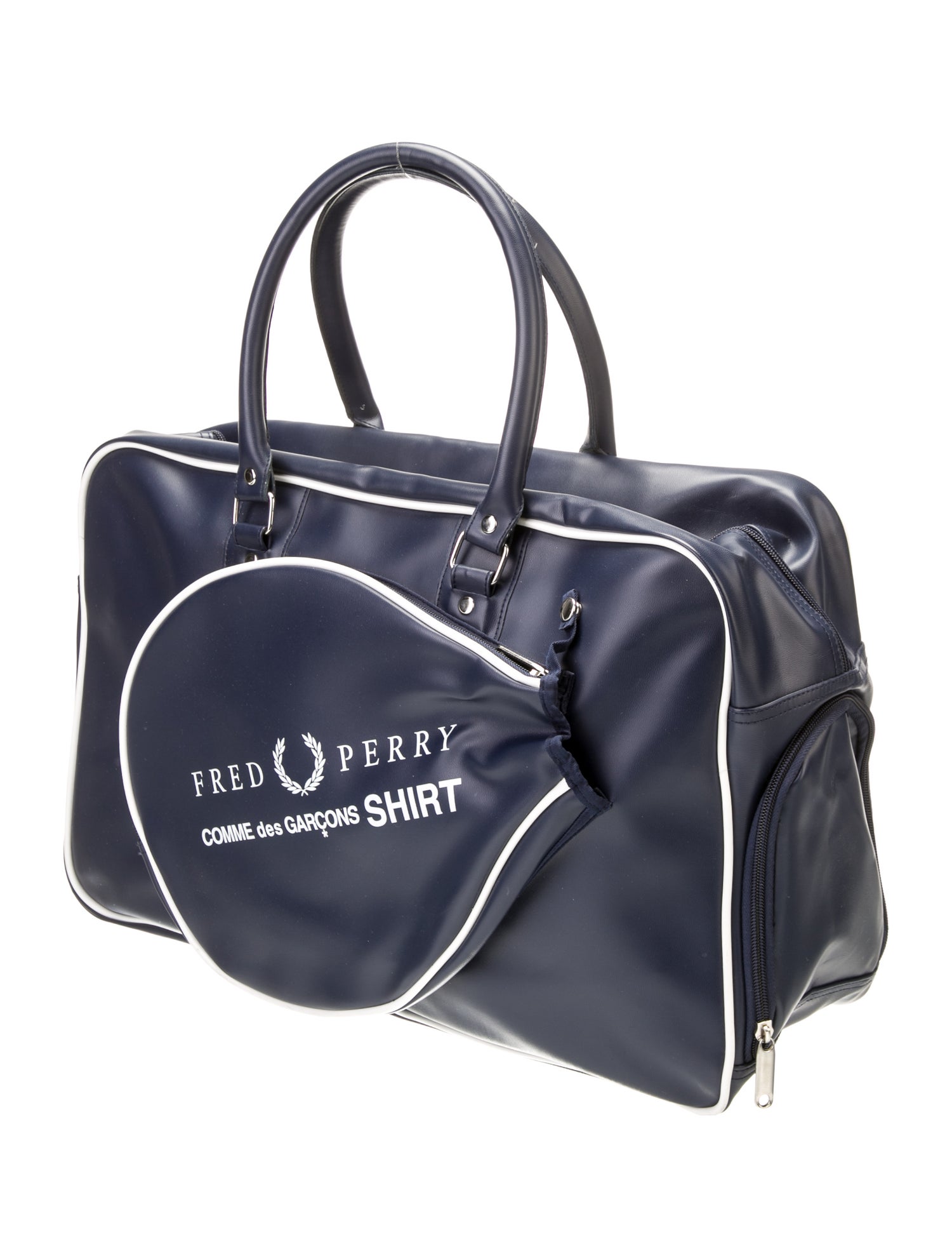 Fred Perry x Comme des Garçons PVC Top Handle Bag