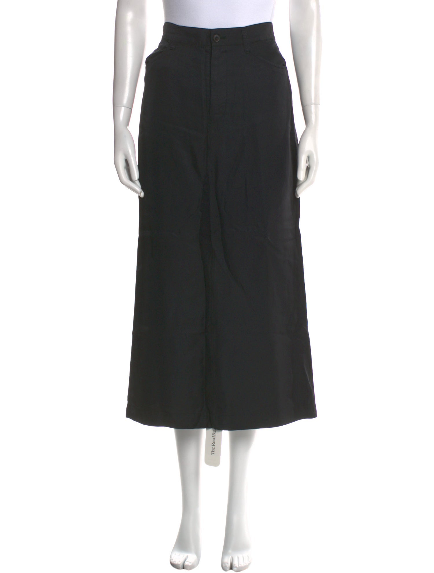Comme des Garçons Wool Midi Length Skirt