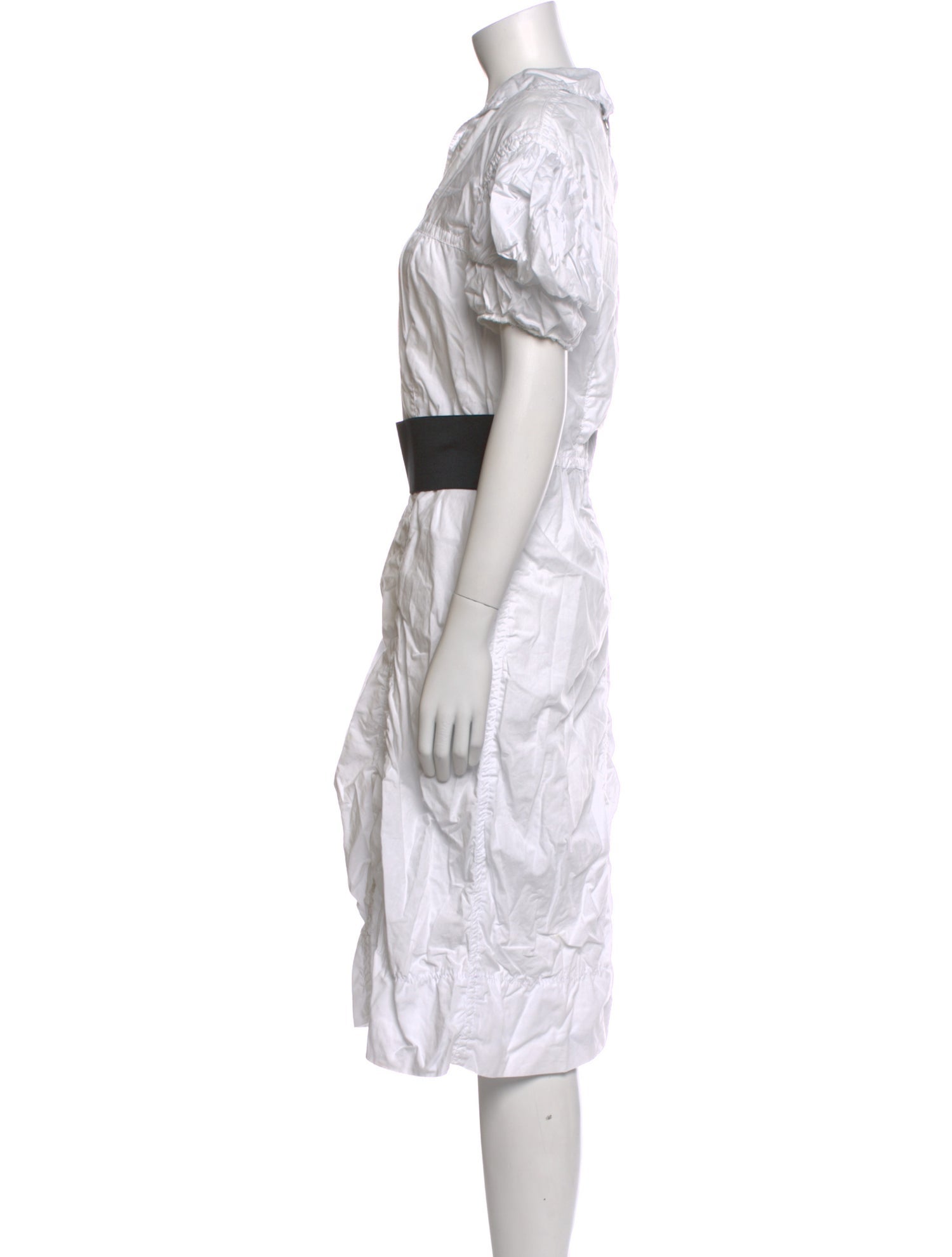 Comme des Garçons Striped Midi Length Dress