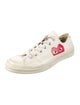 Comme des Garçons Canvas Graphic Print Sneakers
