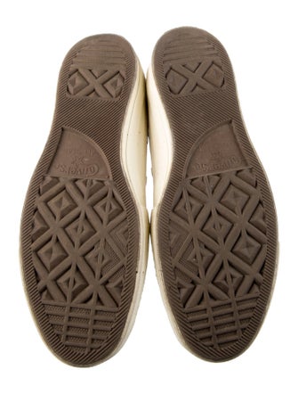 Comme des Garçons Canvas Graphic Print Sneakers