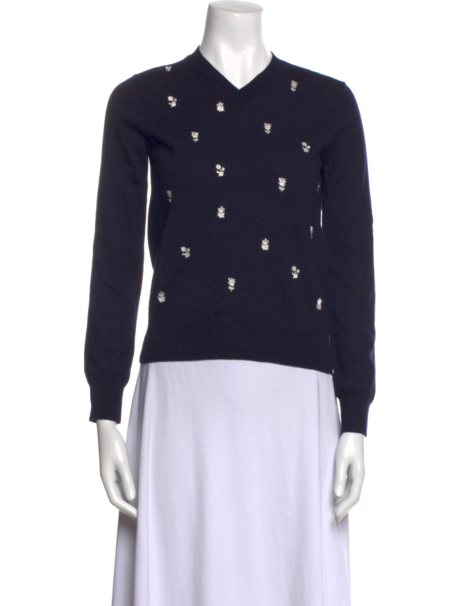 Comme des Garçons Wool Printed Sweater