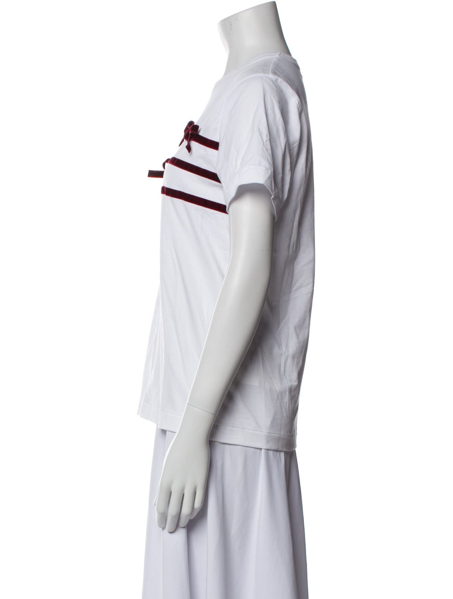 Comme des Garçons Girl Graphic Print Crew Neck T-Shirt