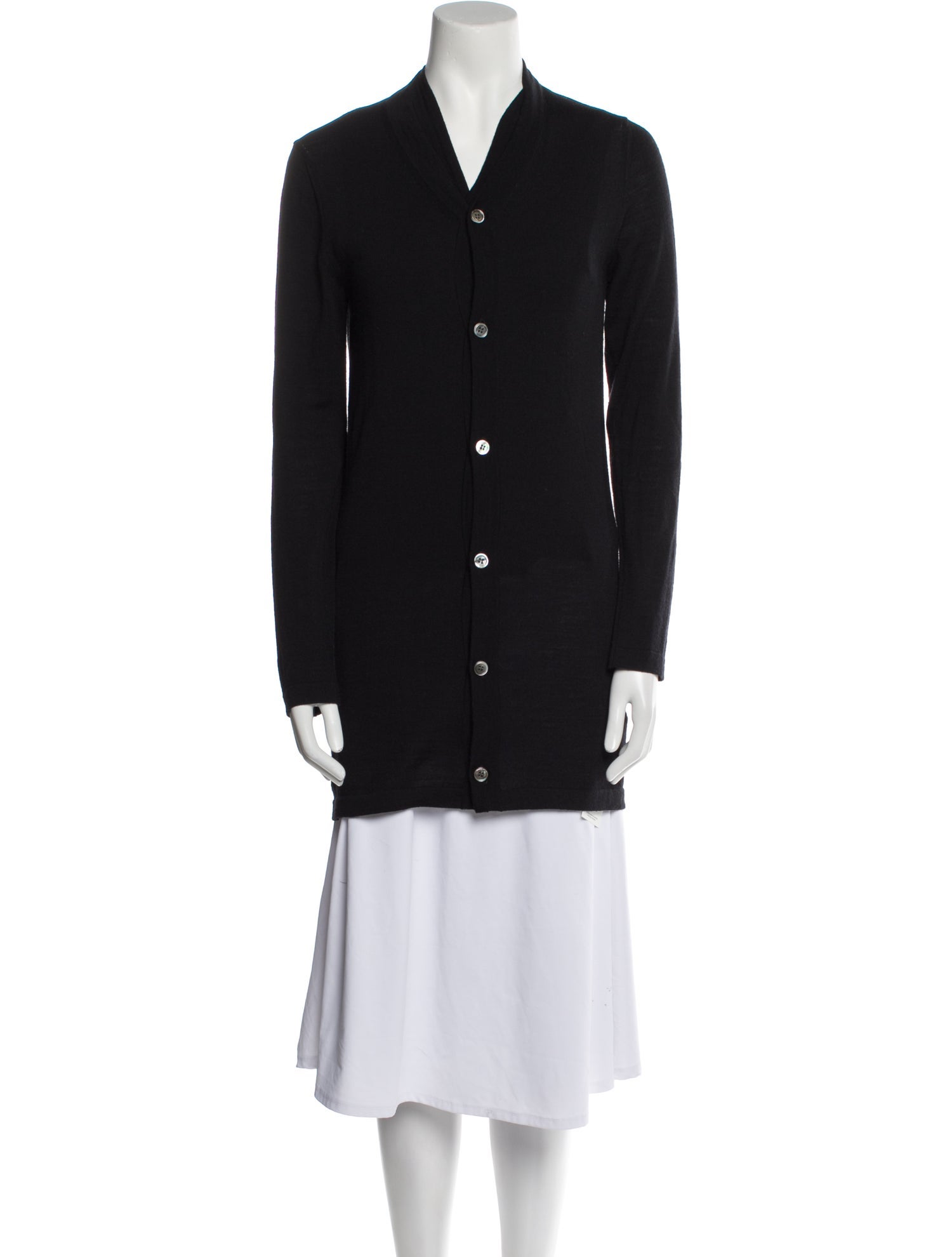 Comme des Garçons Comme des Garçons Wool V-Neck Sweater