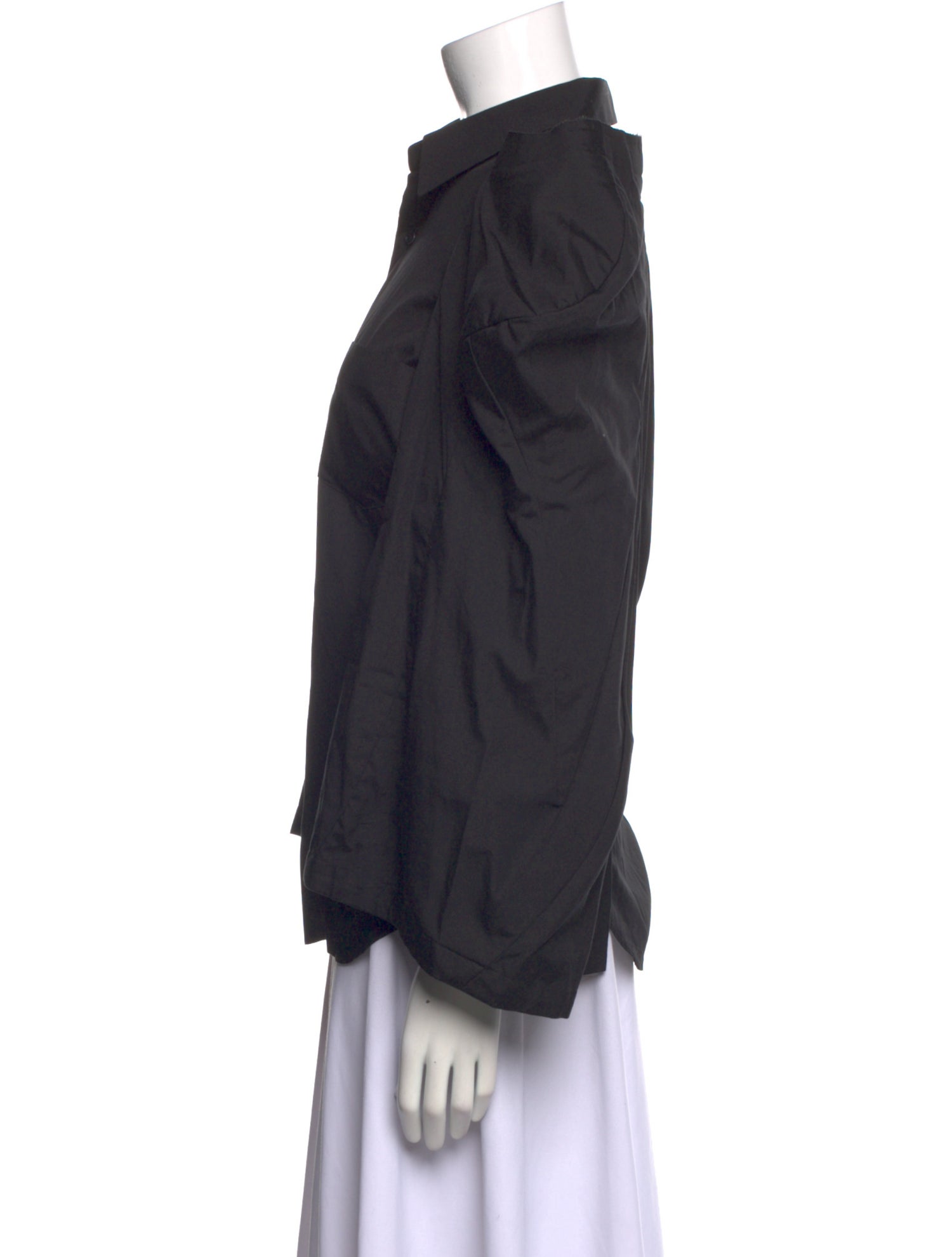 Comme des Garçons Long Sleeve Button-Up Top