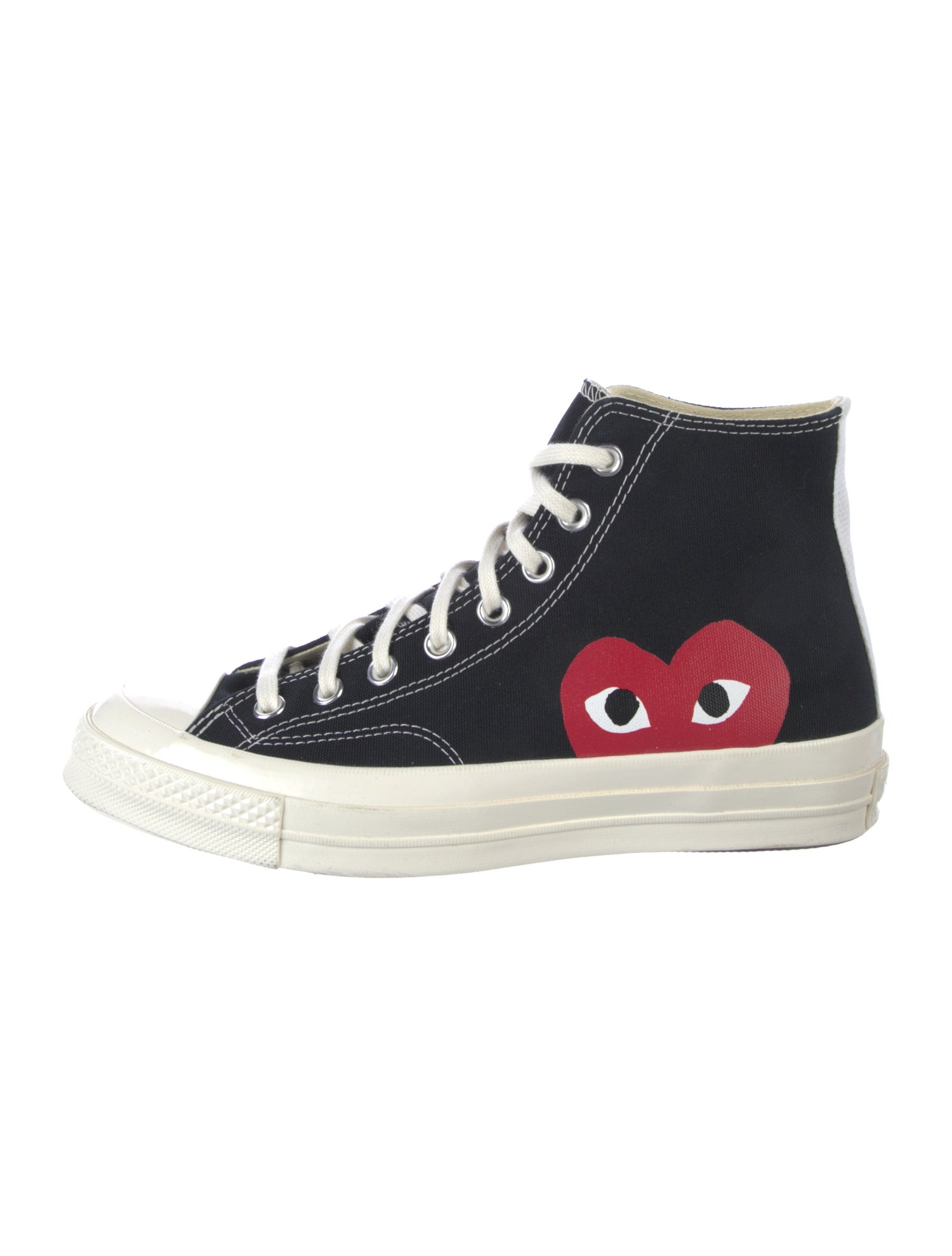 Comme des Garçons Play x Converse Canvas Graphic Print Sneakers