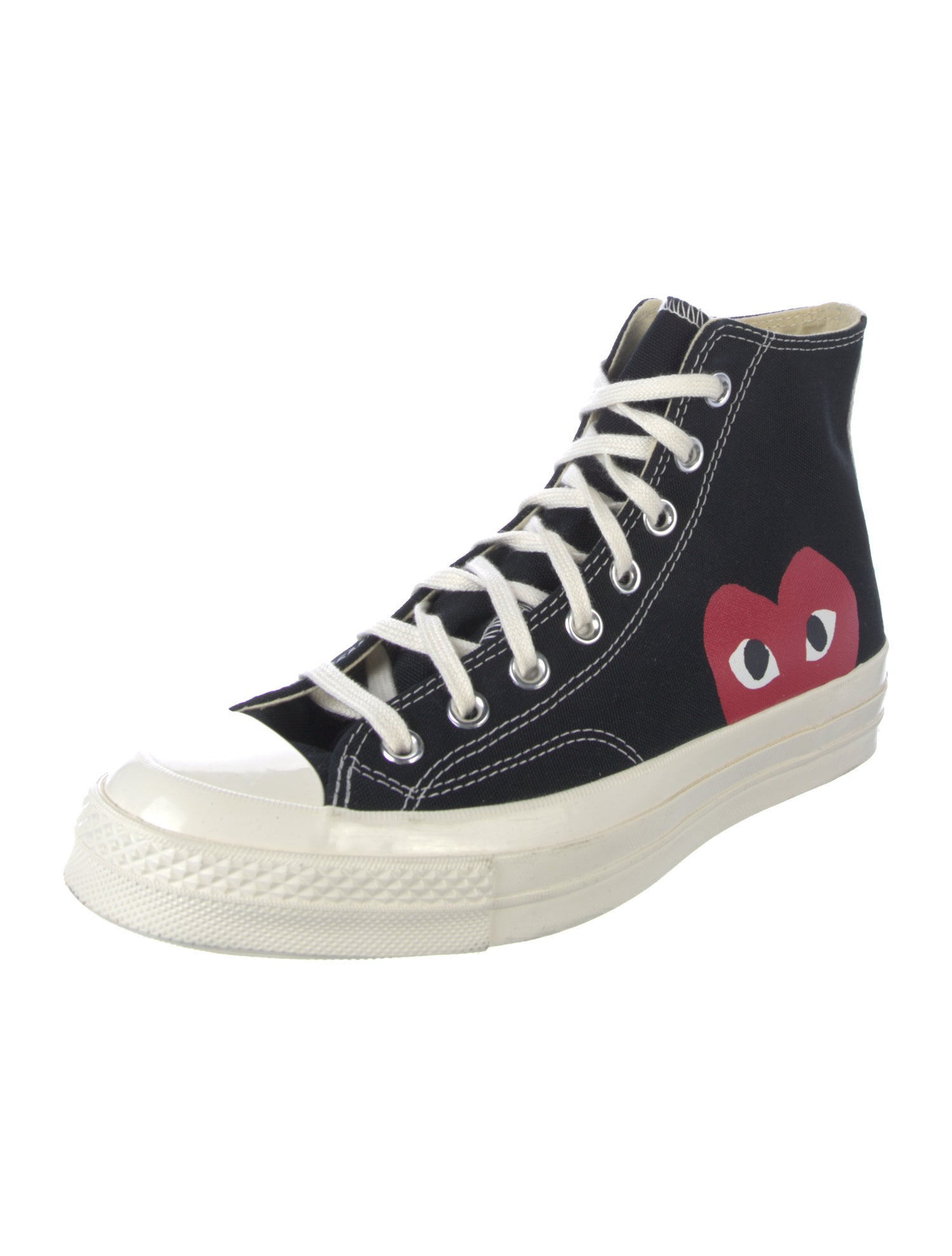 Comme des Garçons Play x Converse Canvas Graphic Print Sneakers