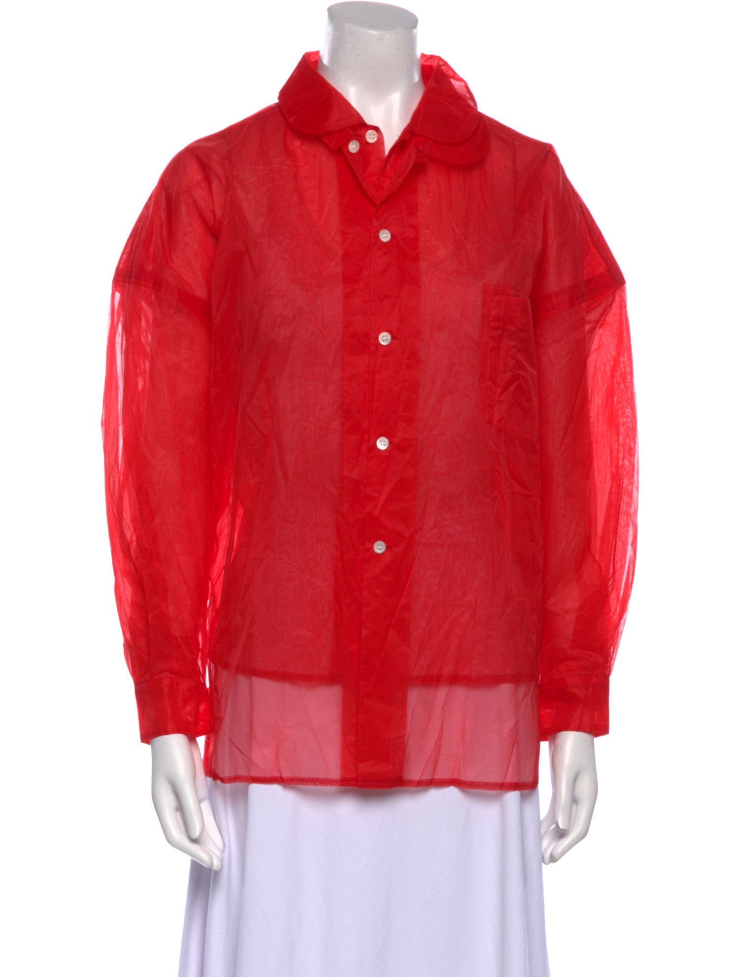 Comme des Garçons Long Sleeve Button-Up Top w/ Tags