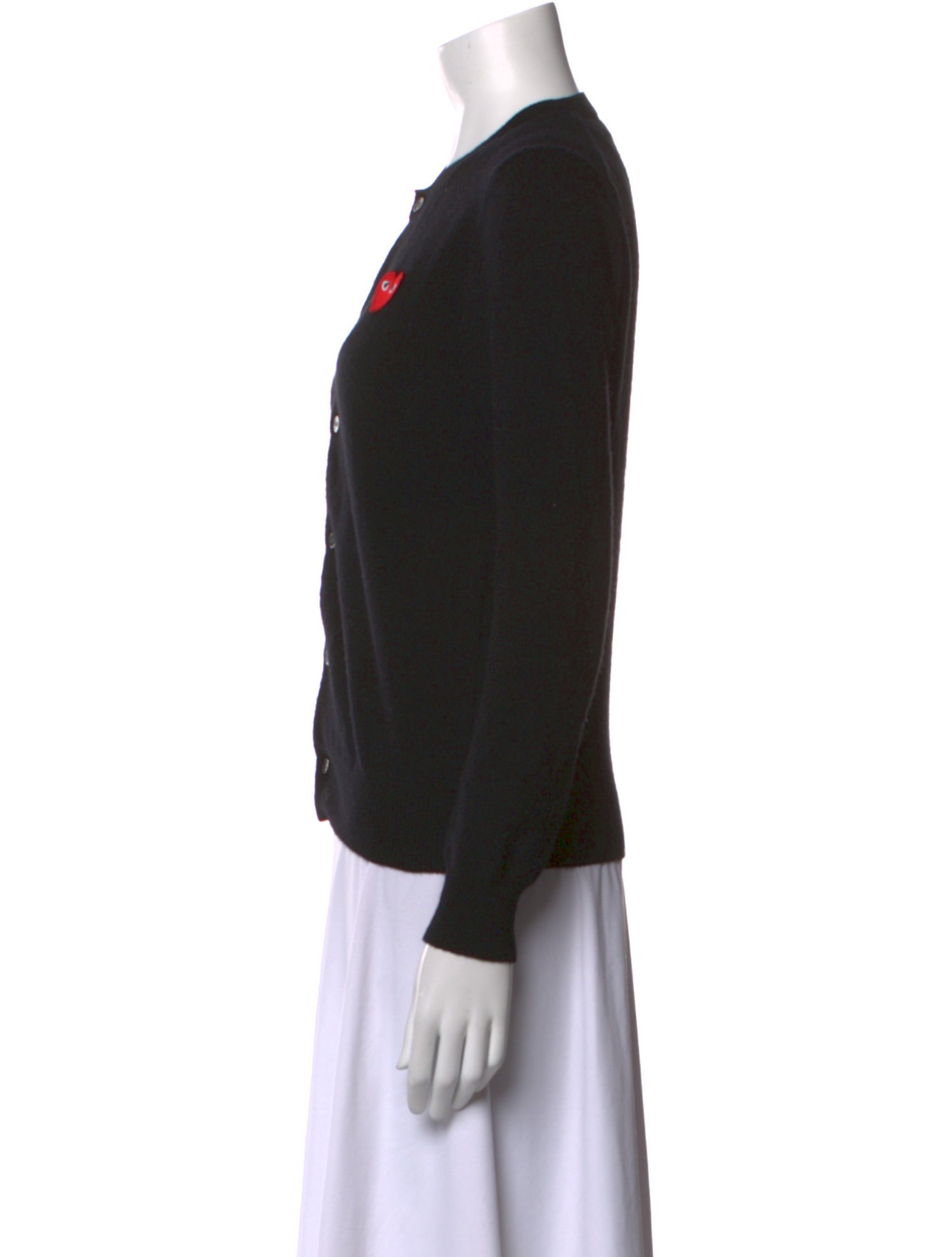 Comme des Garçons Play Wool Crew Neck Sweater