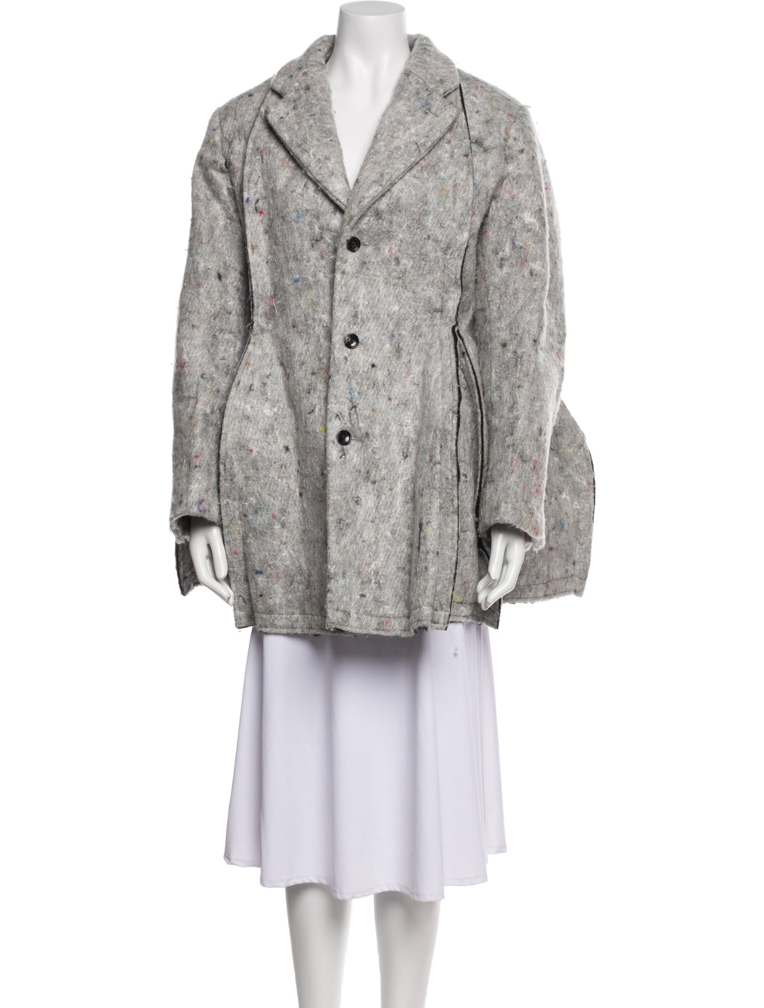 Comme des Garçons 2022 'Black Rose' Coat