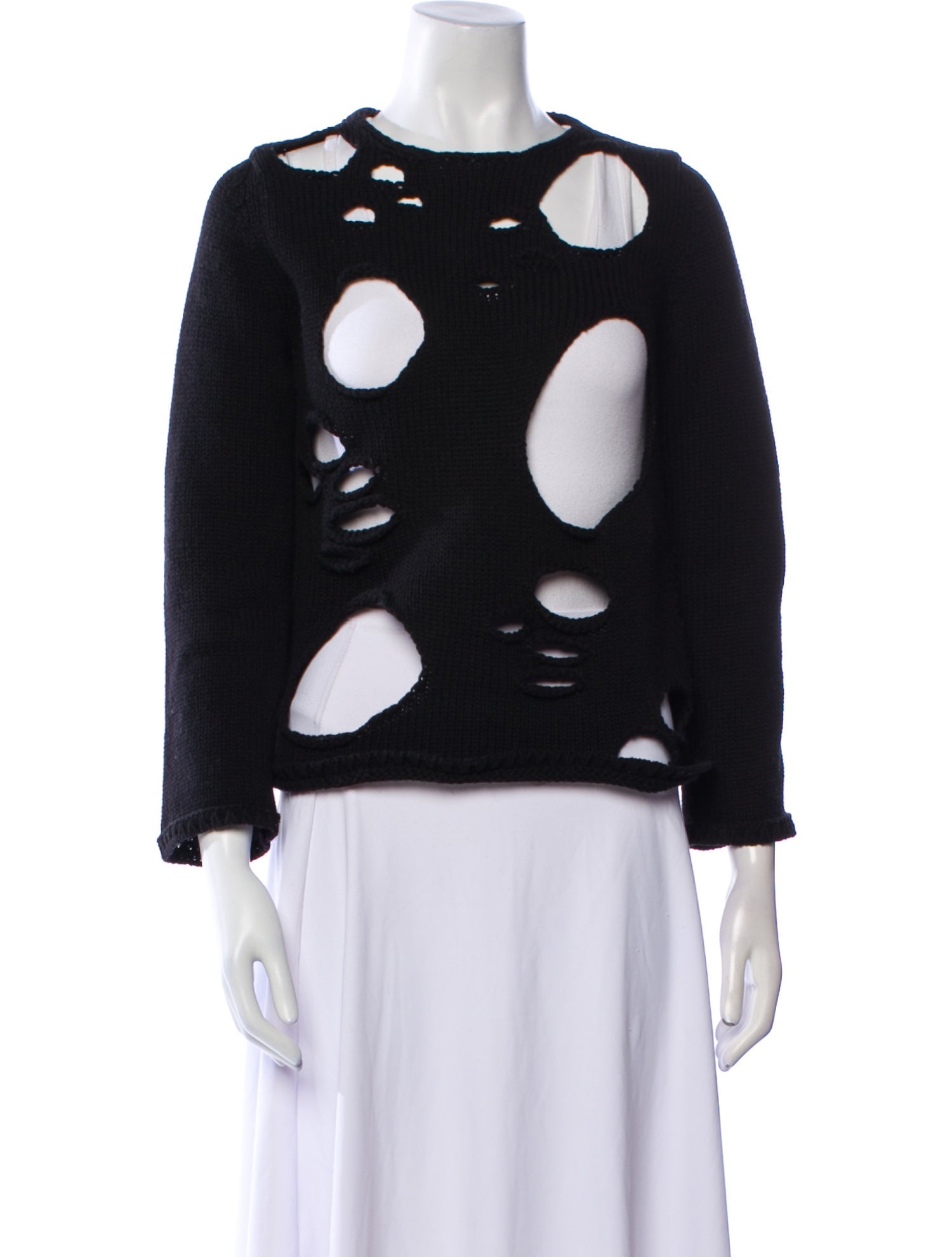 Comme des Garçons Wool Printed Sweater