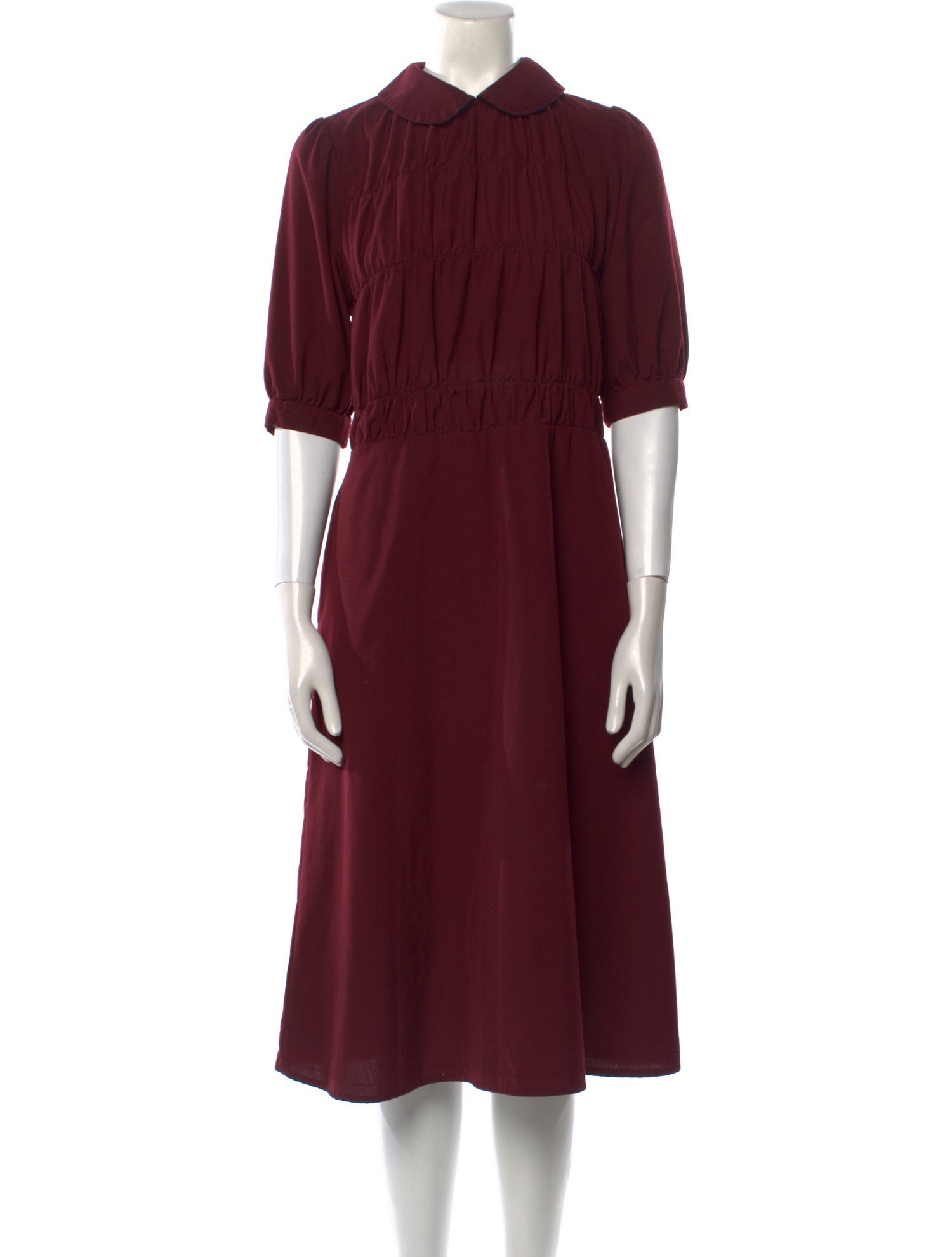 Comme des Garçons Girl Mock Neck Midi Length Dress