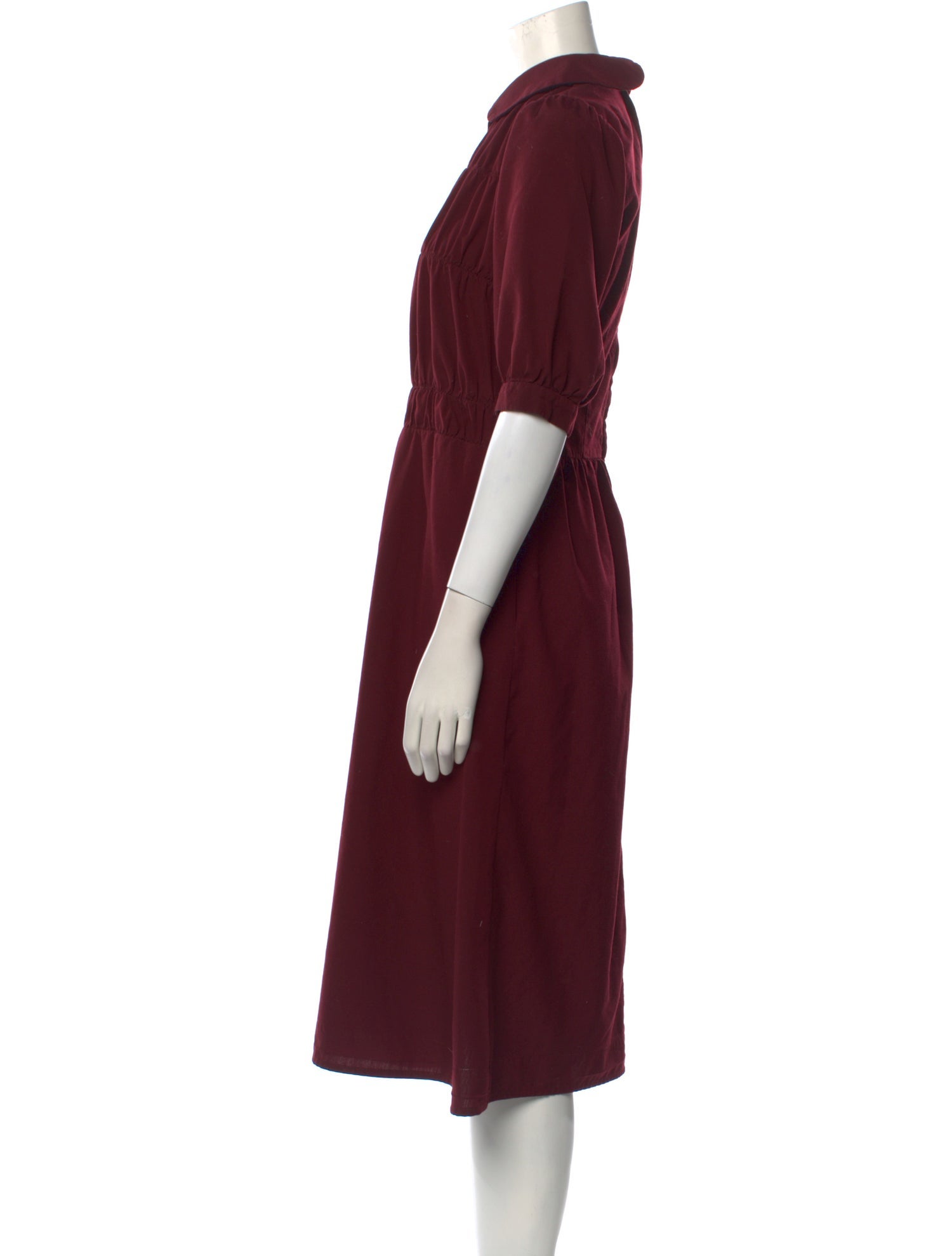 Comme des Garçons Girl Mock Neck Midi Length Dress