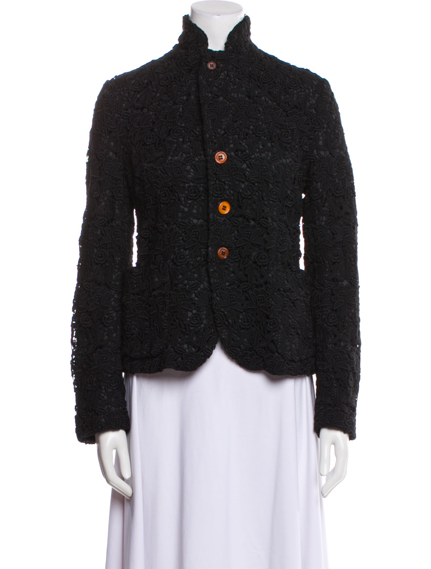 Comme des Garçons Tweed Pattern Evening Jacket