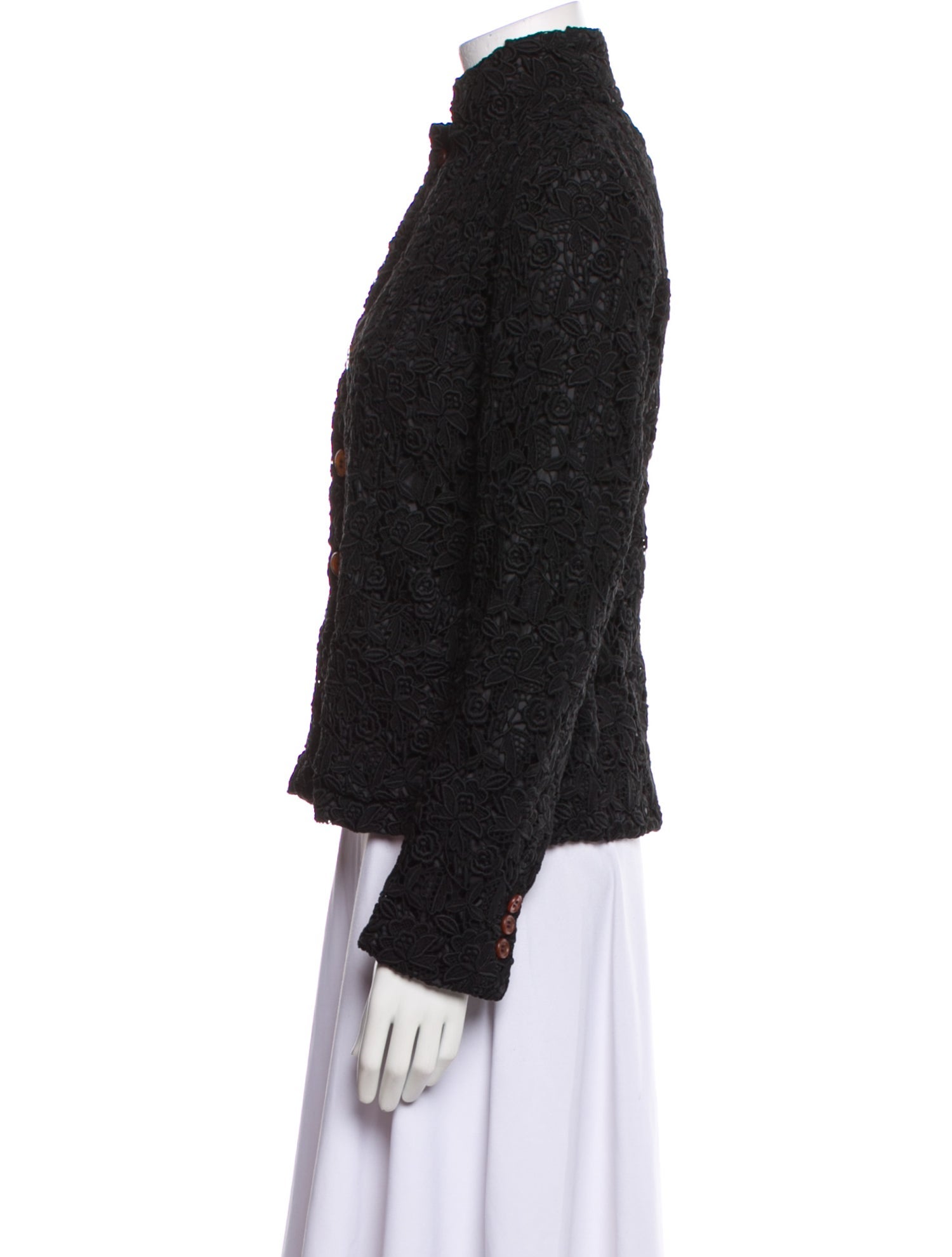 Comme des Garçons Tweed Pattern Evening Jacket