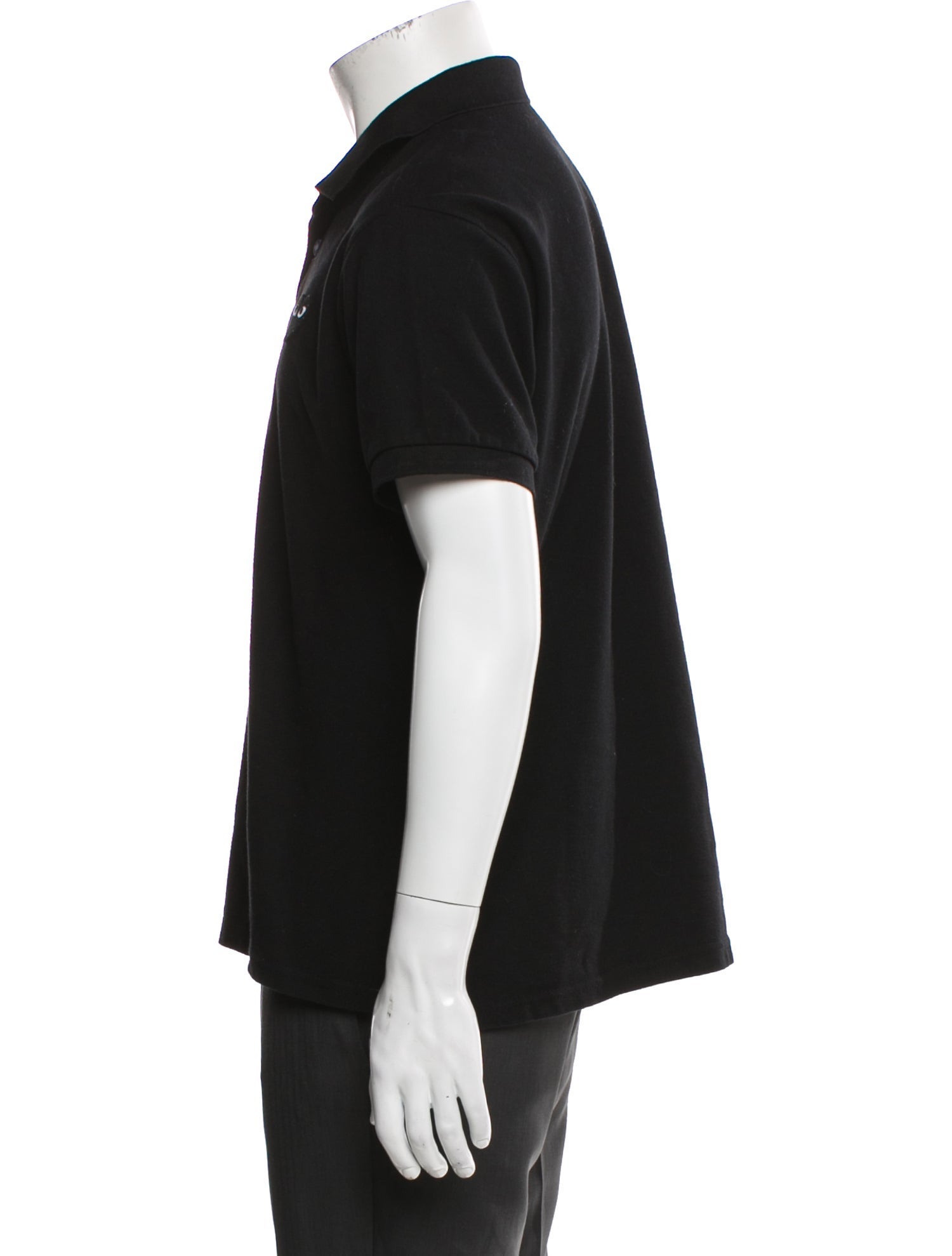 Comme des Garçons Collar Short Sleeve Polo Shirt