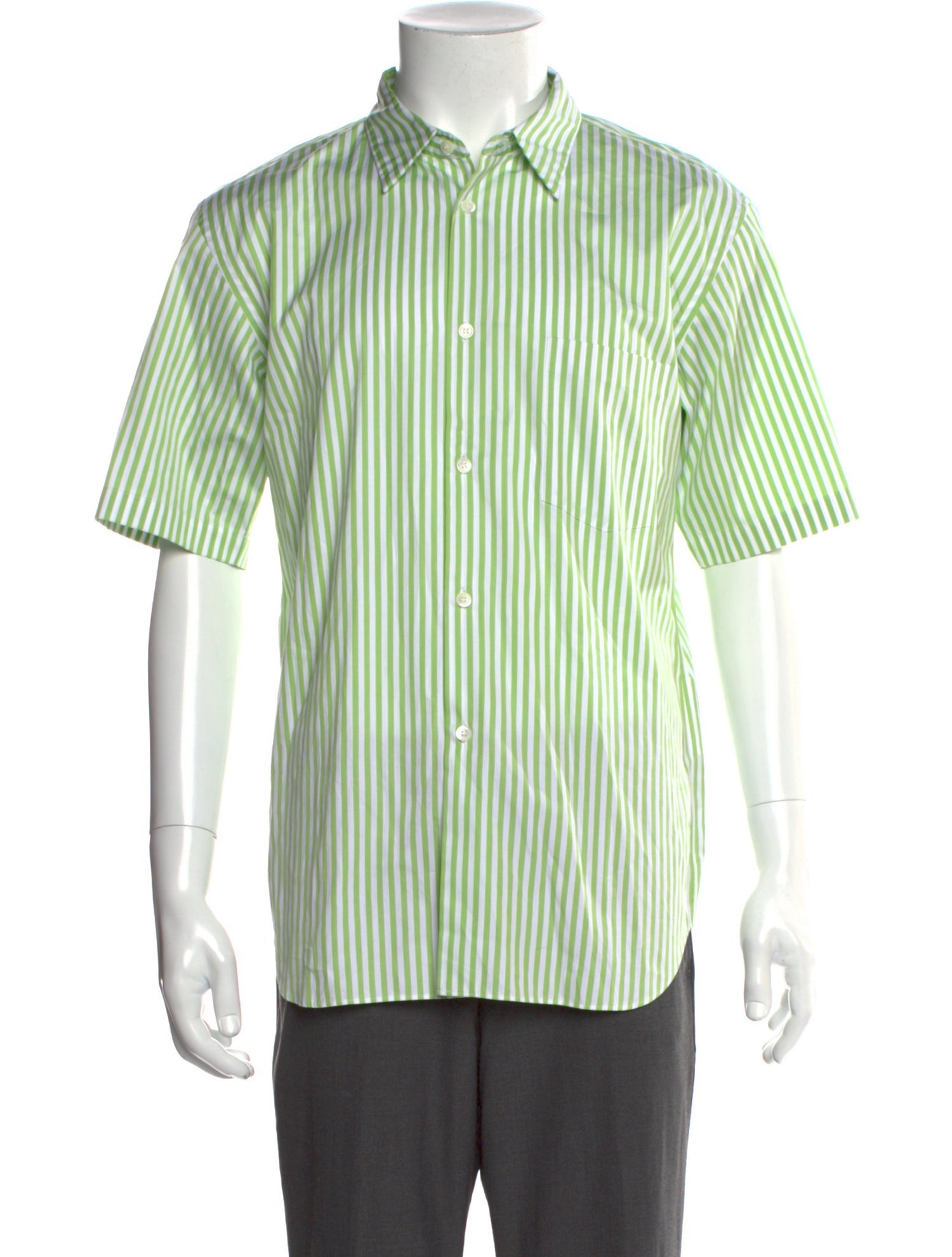 Comme des Garçons Homme Deux Striped Short Sleeve Shirt
