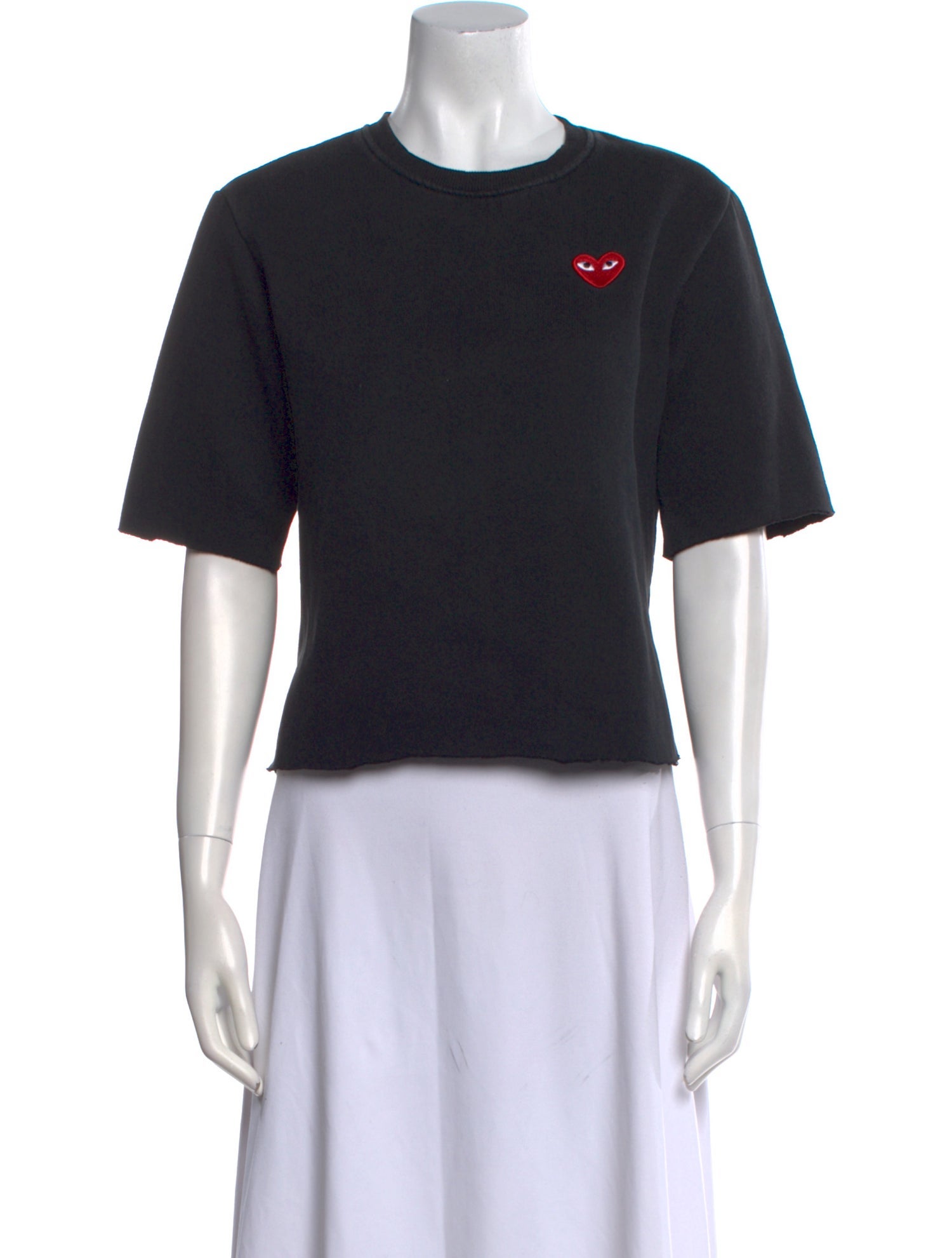 Comme des Garçons Play Crew Neck Short Sleeve T-Shirt