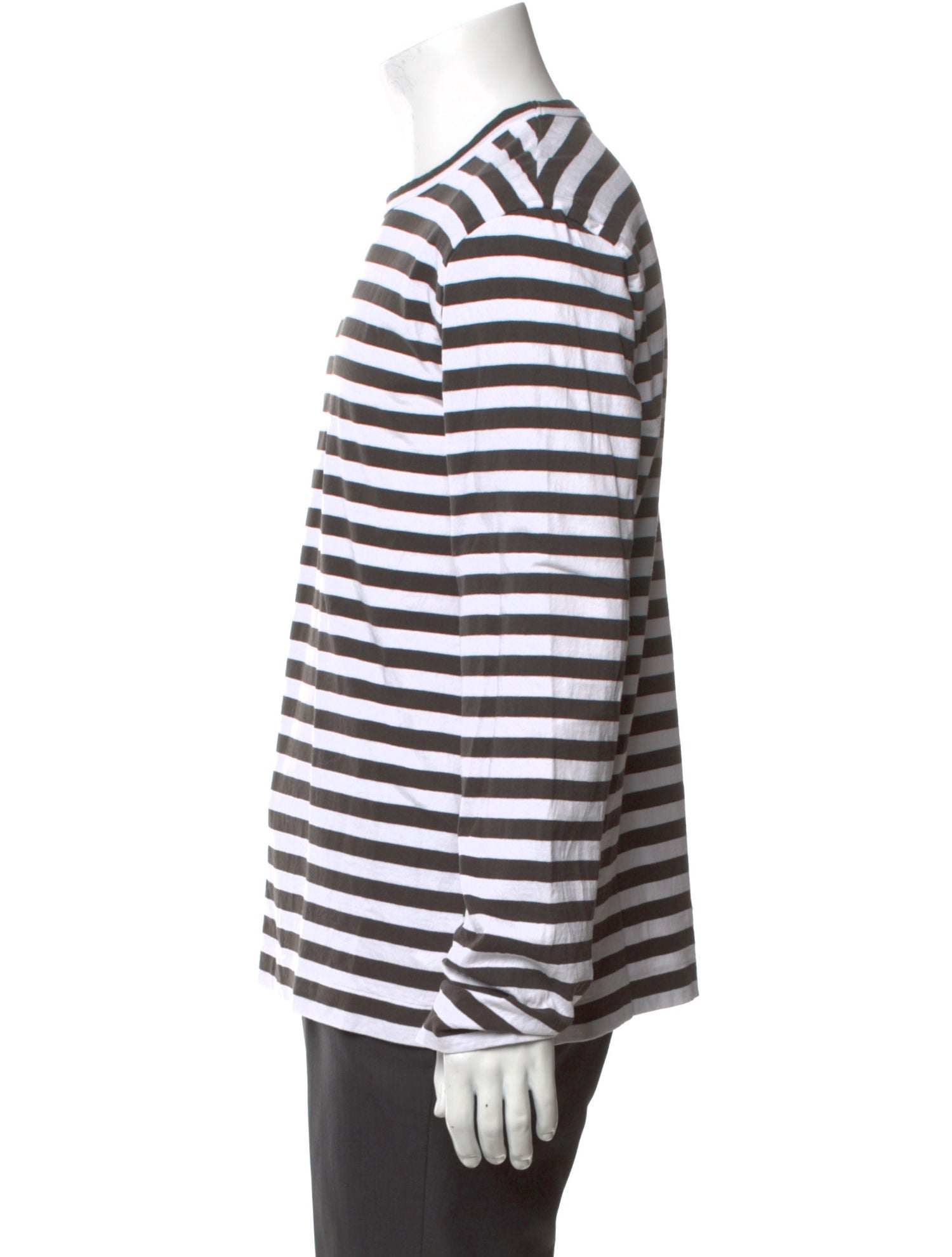 Comme des Garçons Striped Long Sleeve Shirt