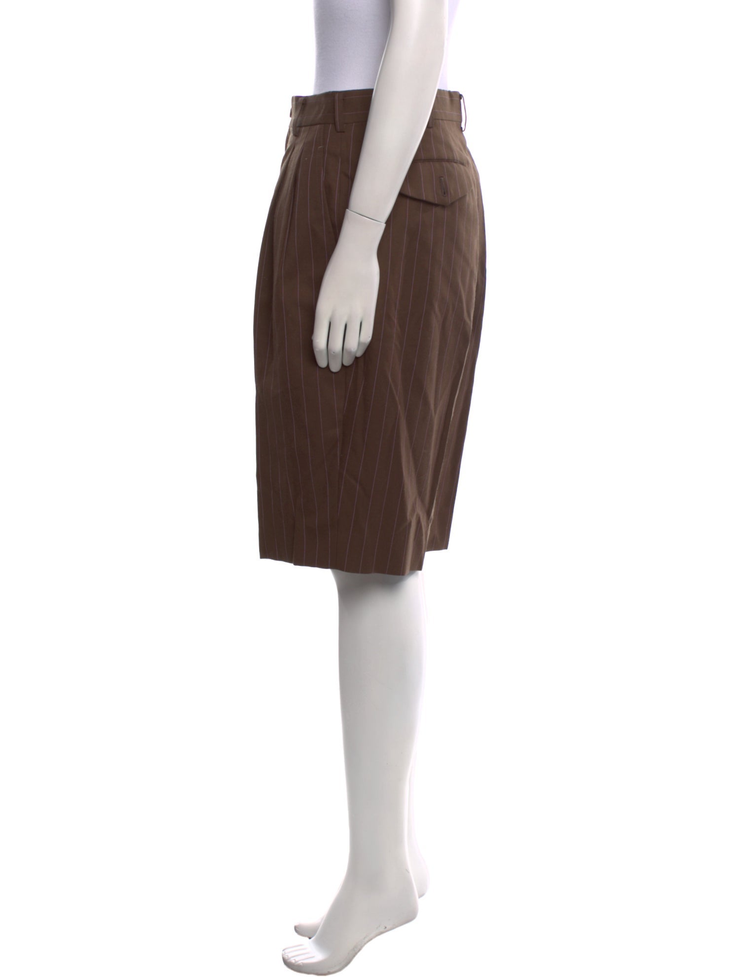 Comme des Garçons Wool Knee-Length Shorts