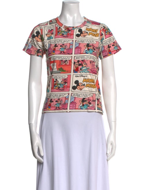 Comme des Garçons Girl Printed Crew Neck T-Shirt