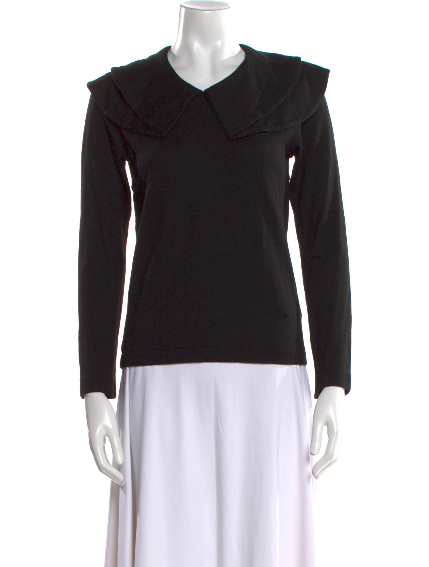 Comme des Garçons Comme des Garçons Wool V-Neck Sweatshirt