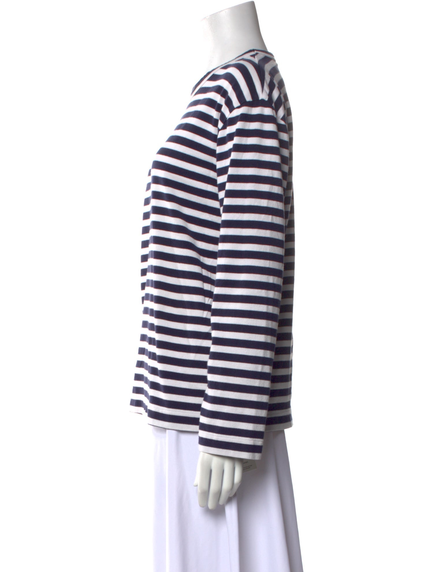 Comme des Garçons Striped Crew Neck T-Shirt