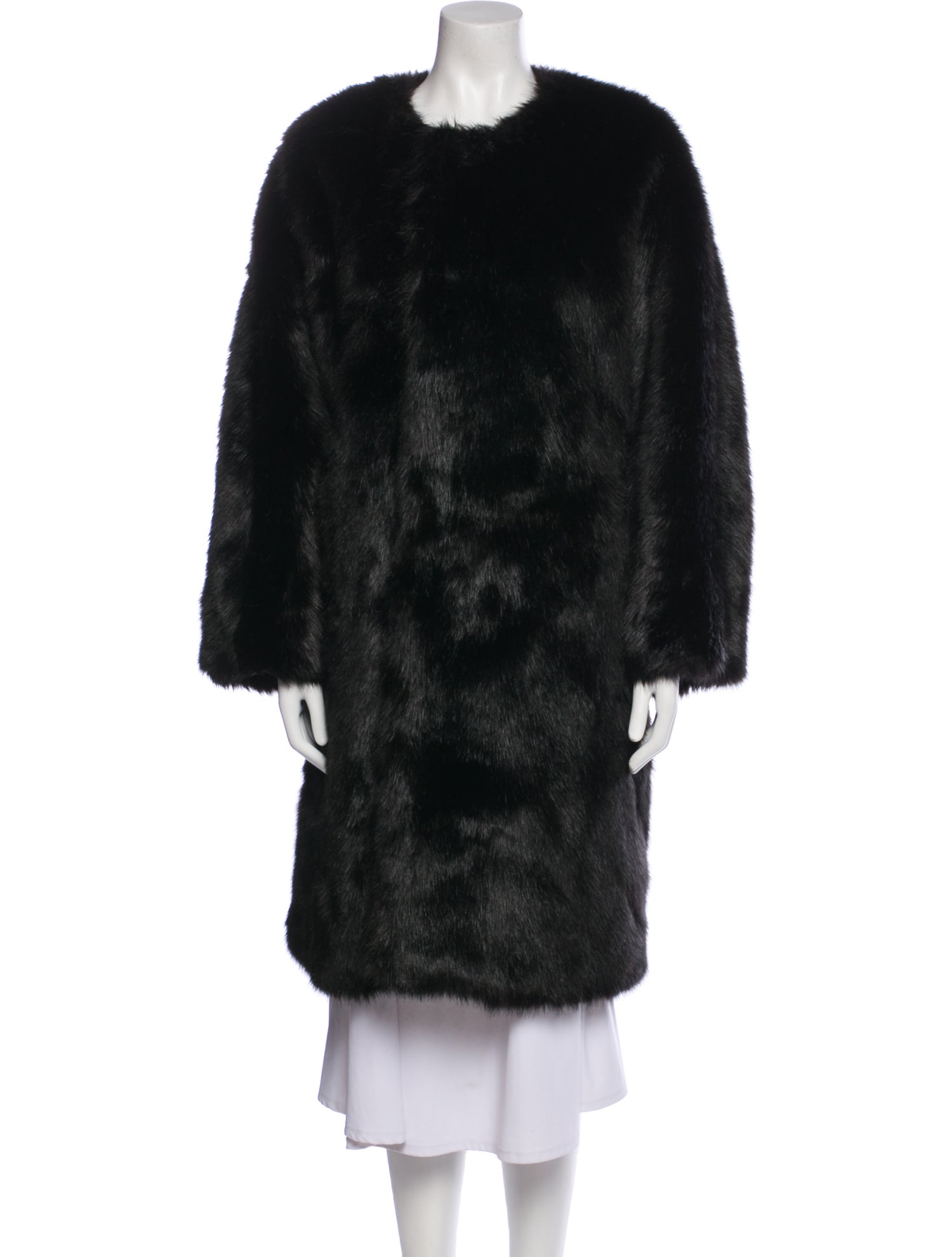Comme des Garçons Comme des Garçons Faux Fur Coat