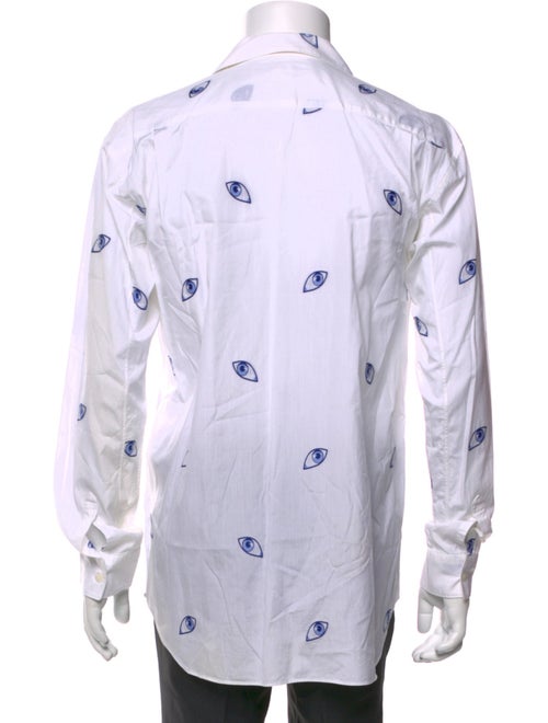 Comme des Garçons SHIRT Graphic Print Long Sleeve Shirt