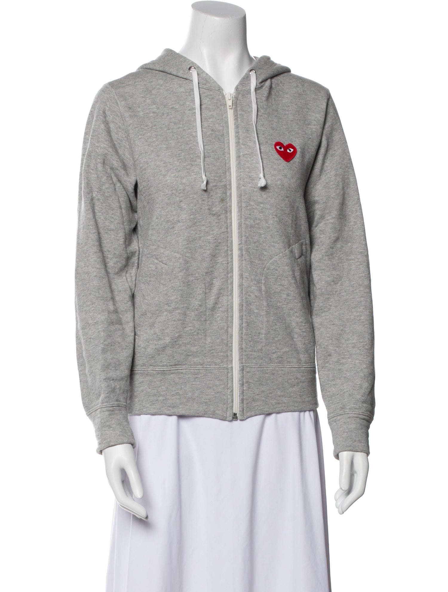 Comme des Garçons Play Crew Neck Long Sleeve Sweatshirt