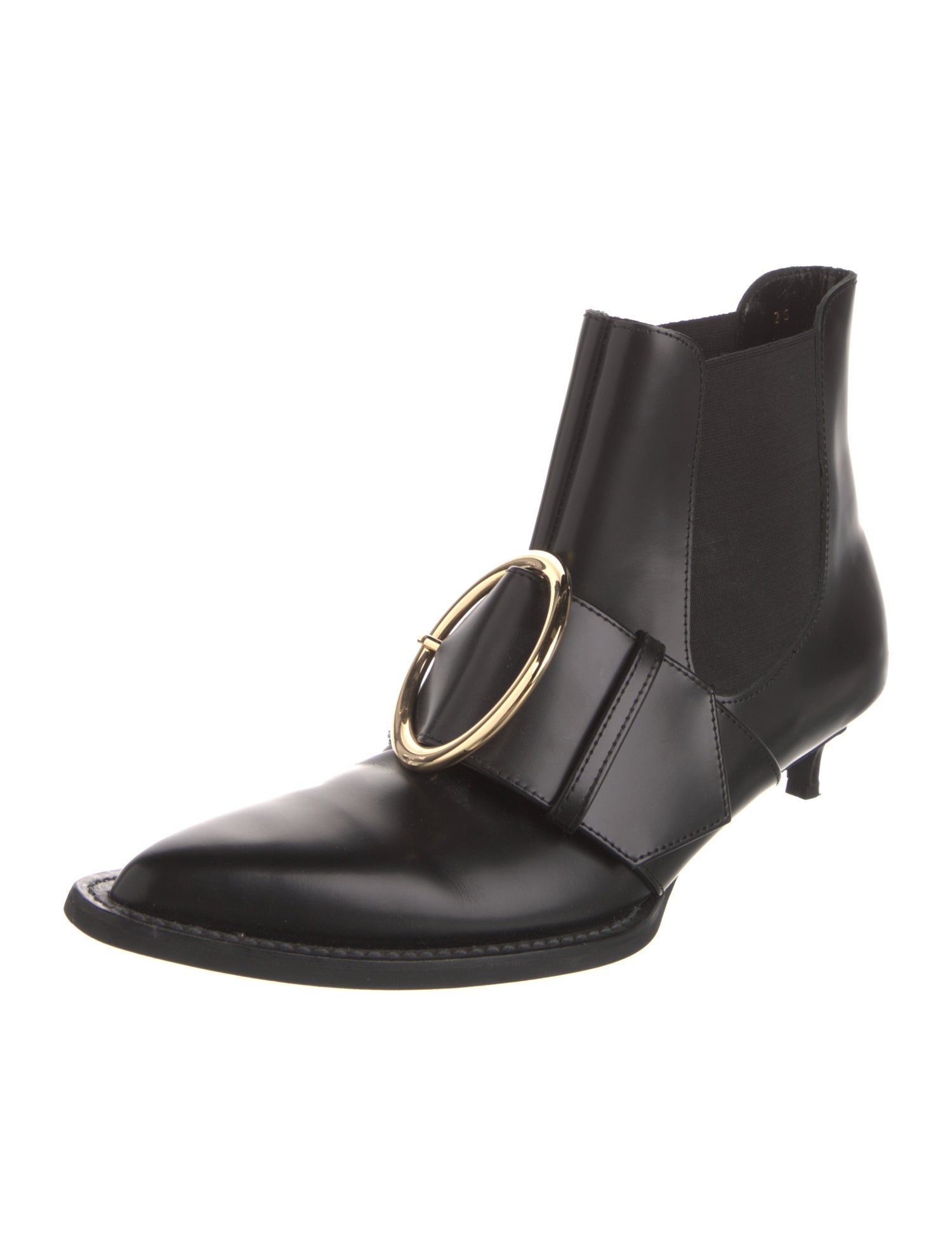 Comme des Garçons Leather Chelsea Boots