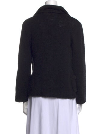 Comme des Garçons Comme des Garçons Wool Open Front Sweater