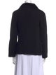 Comme des Garçons Comme des Garçons Wool Open Front Sweater