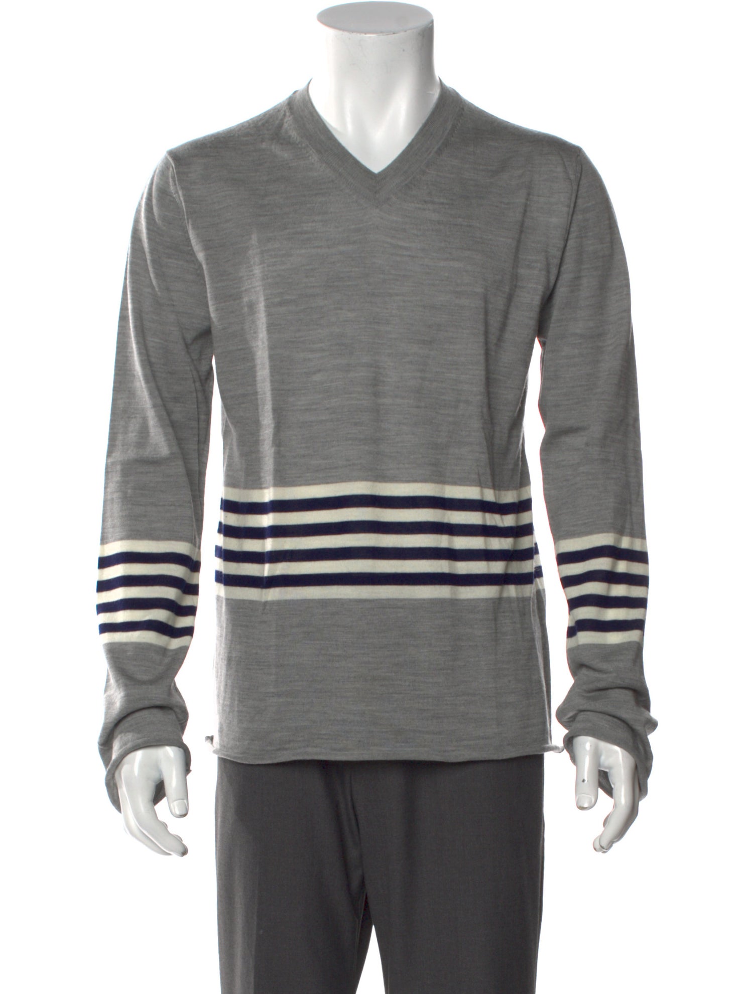 Comme des Garçons SHIRT Wool Striped Pullover