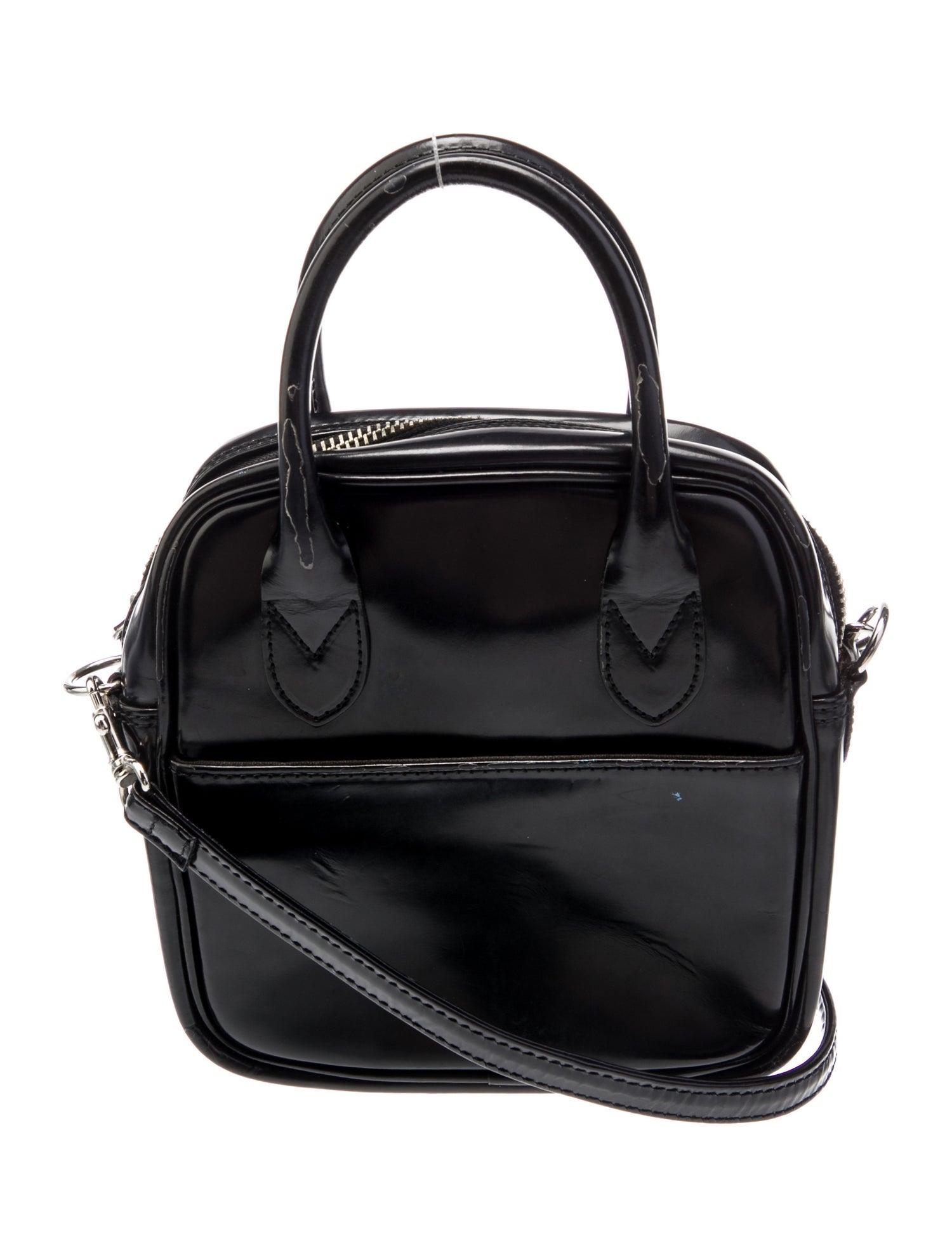 Comme des Garçons Patent Leather Crossbody Bag