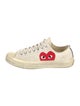 Comme des Garçons Play x Converse Canvas Printed Sneakers