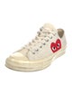 Comme des Garçons Play x Converse Canvas Printed Sneakers