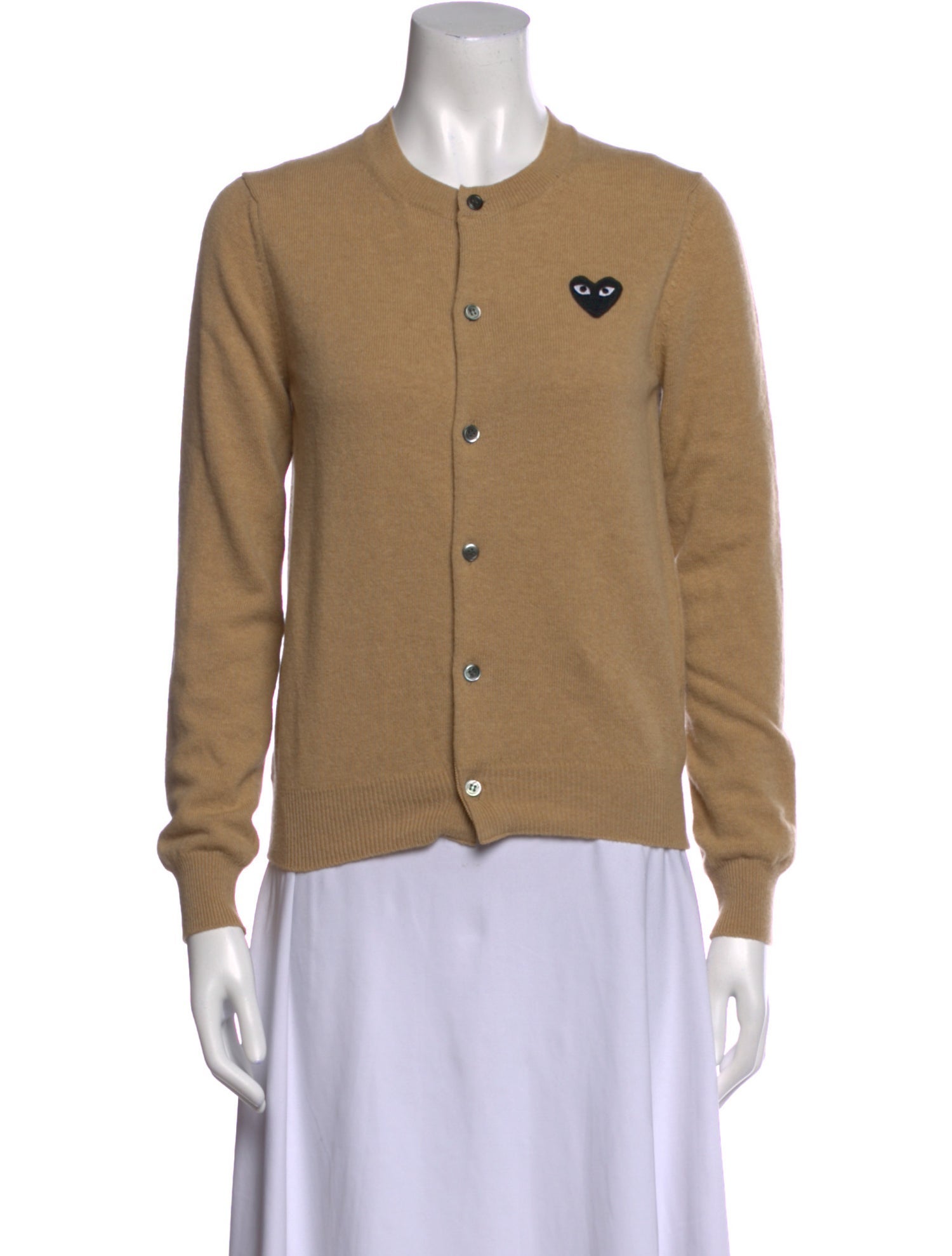 Comme des Garçons Play Wool Crew Neck Sweater
