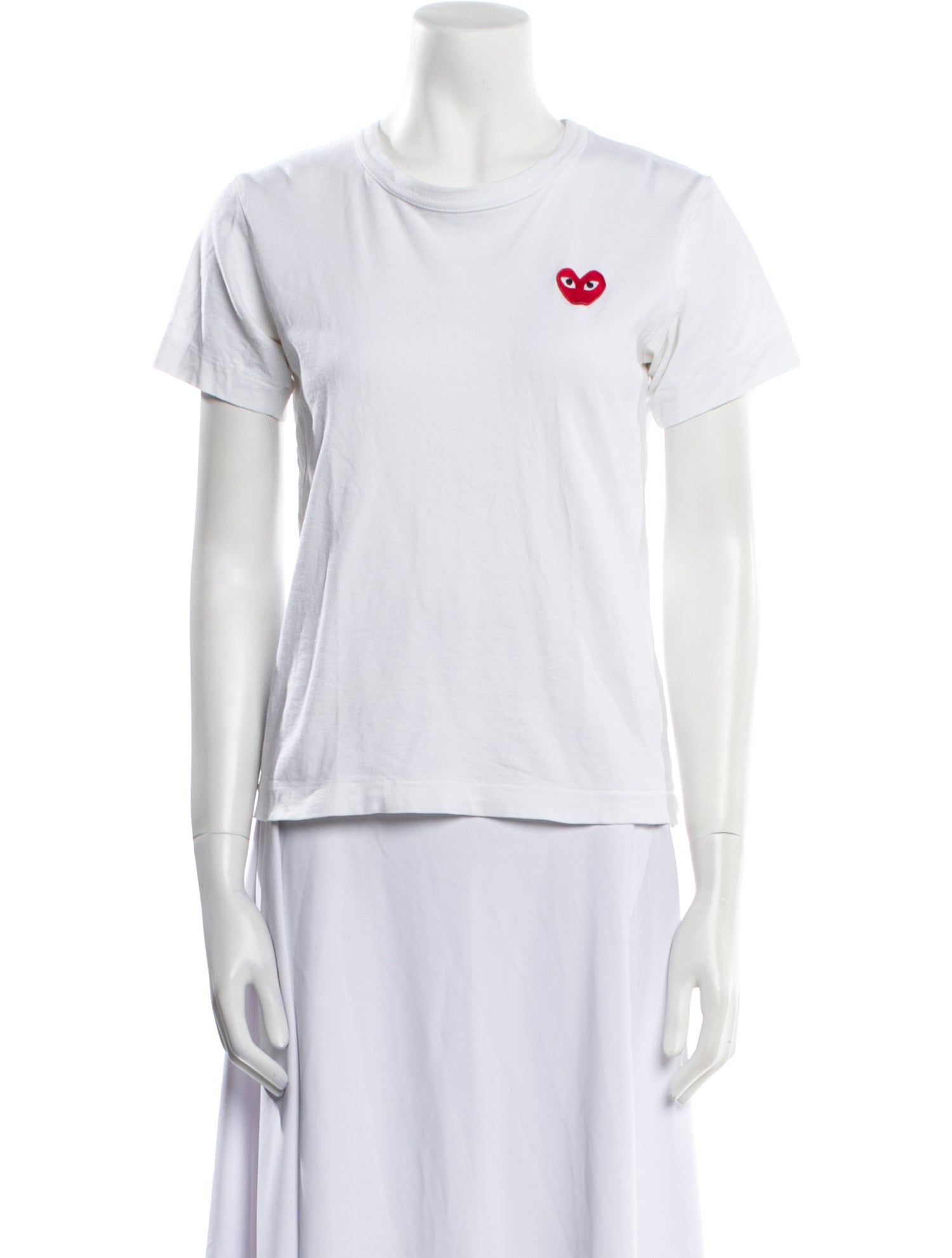 Comme des Garçons Play Graphic Print Crew Neck T-Shirt