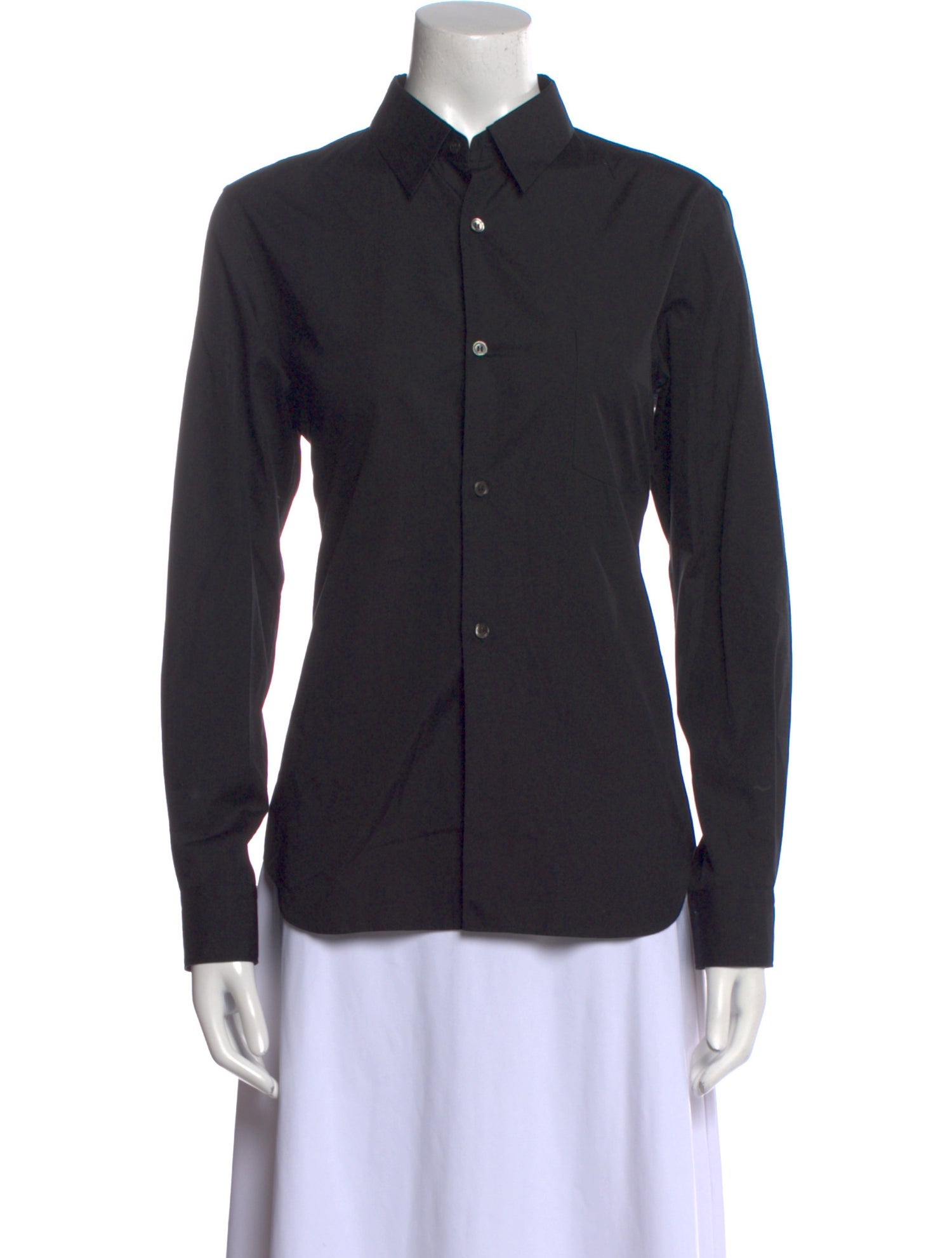 Comme des Garçons Comme des Garçons Long Sleeve Button-Up Top