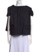 tricot COMME des GARÇONS 2021 Off-The-Shoulder Blouse