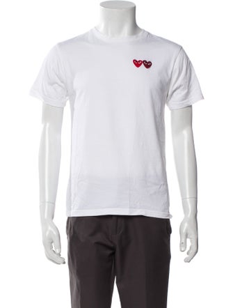 Comme des Garçons Play Graphic Print Crew Neck T-Shirt