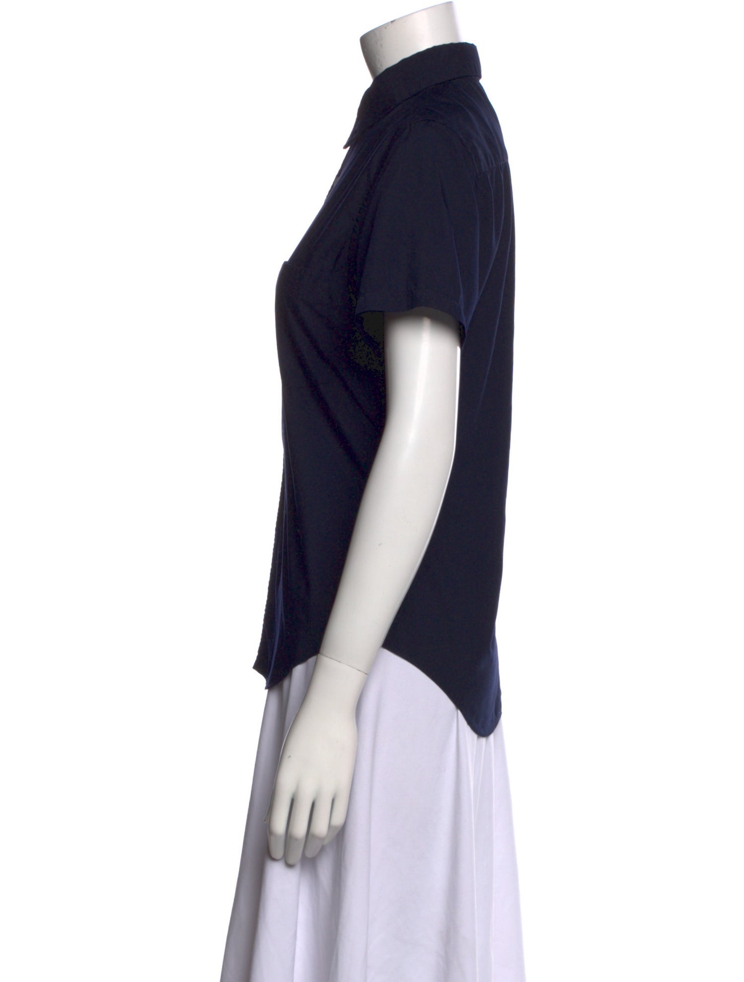 Comme des Garçons Short Sleeve Button-Up Top