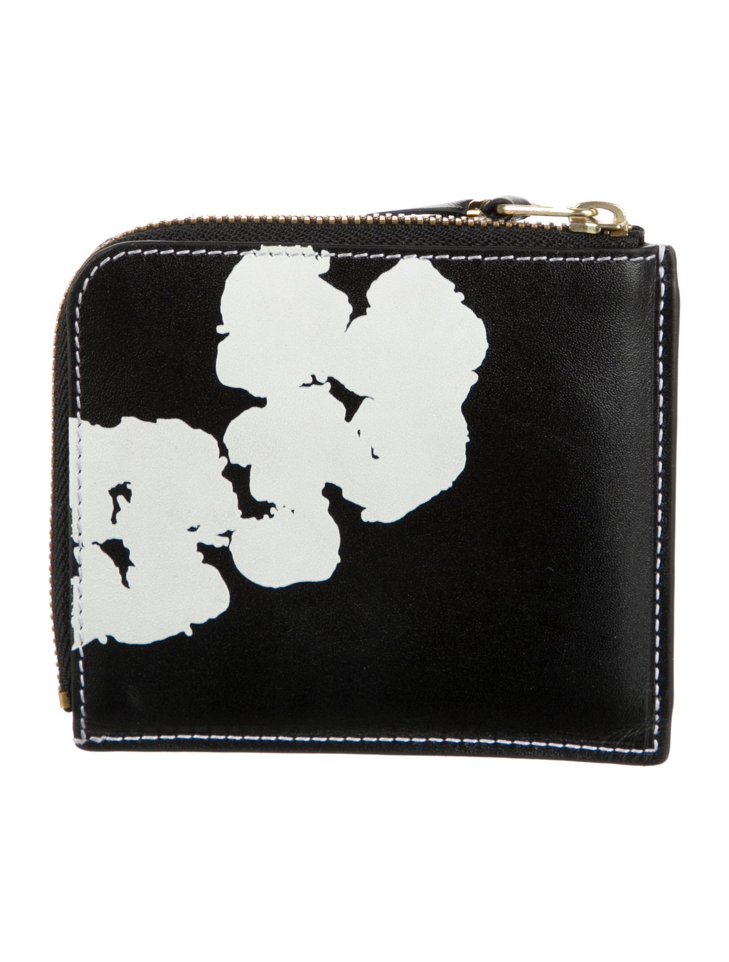 Comme des Garçons x Denim Tears Leather Compact Wallet