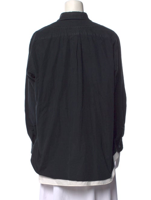 Comme des Garçons Late 2000's - Early 2010's Long Sleeve Button-Up Top